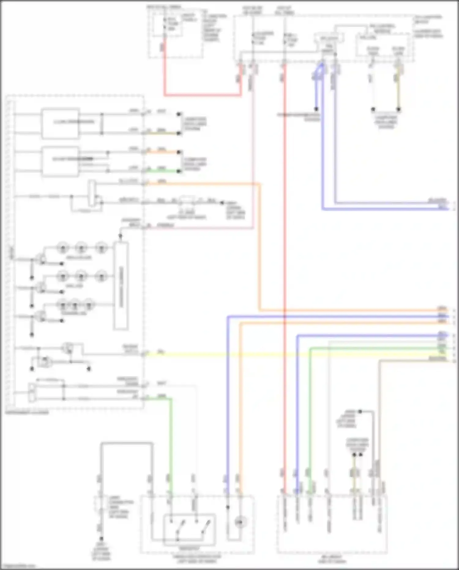 Wiring diagram icu-a for Kia Forte III (2018-2021) (9 of 15)