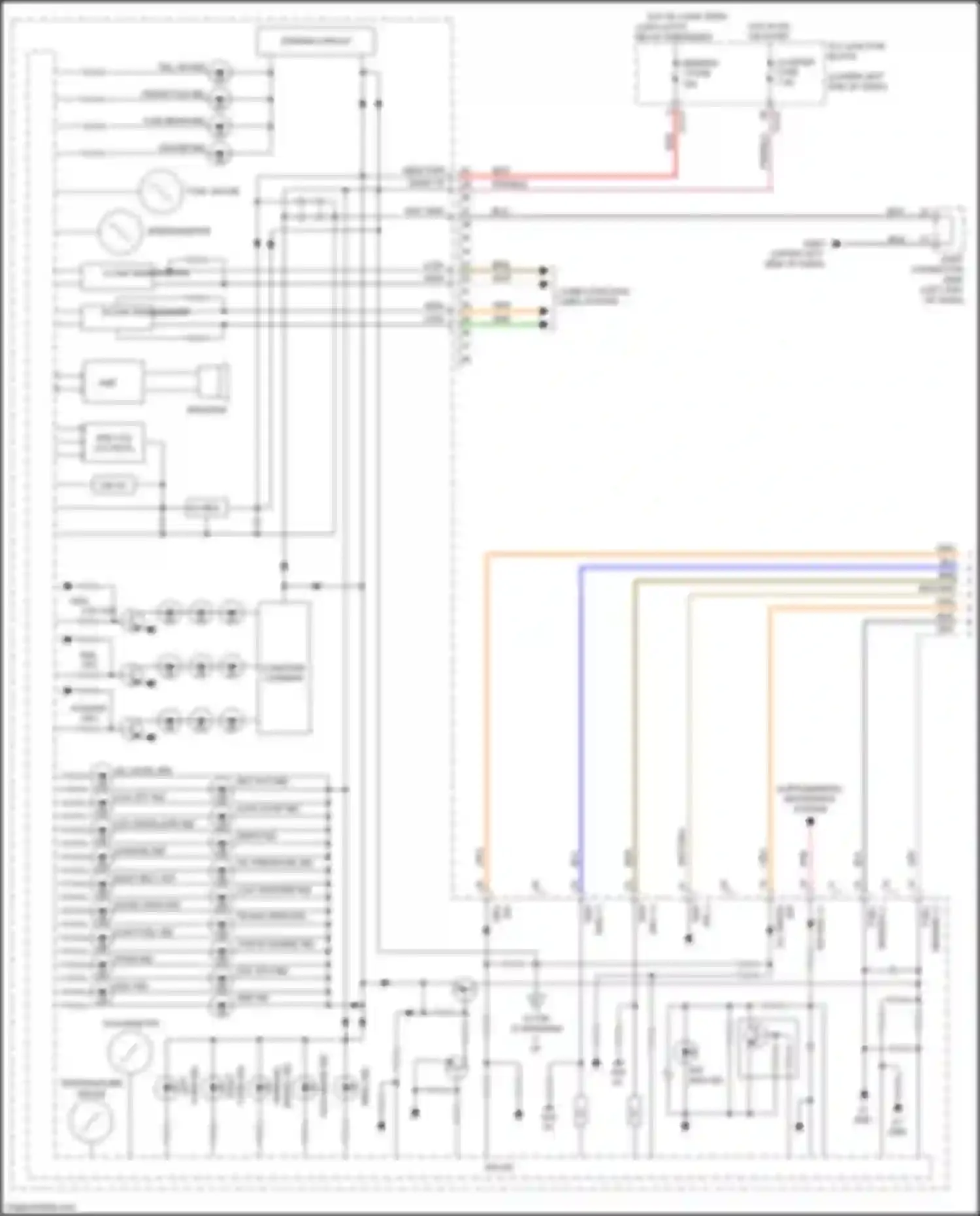 Wiring diagram icu junction block for Kia Forte III (2018-2021) (65 of 70)