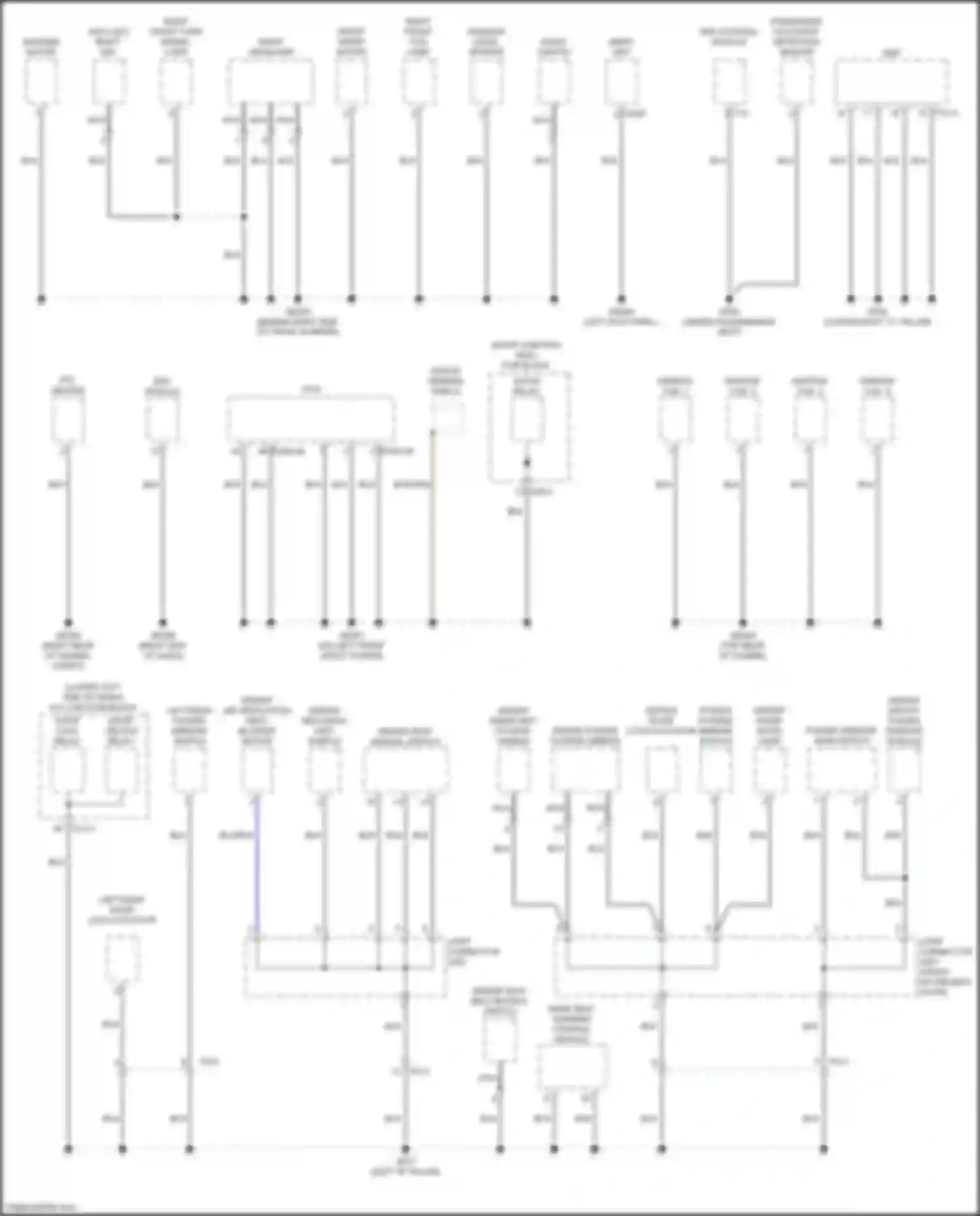 Wiring diagram ignition coil 4 for Kia Forte III (2018-2021) (1 of 3)