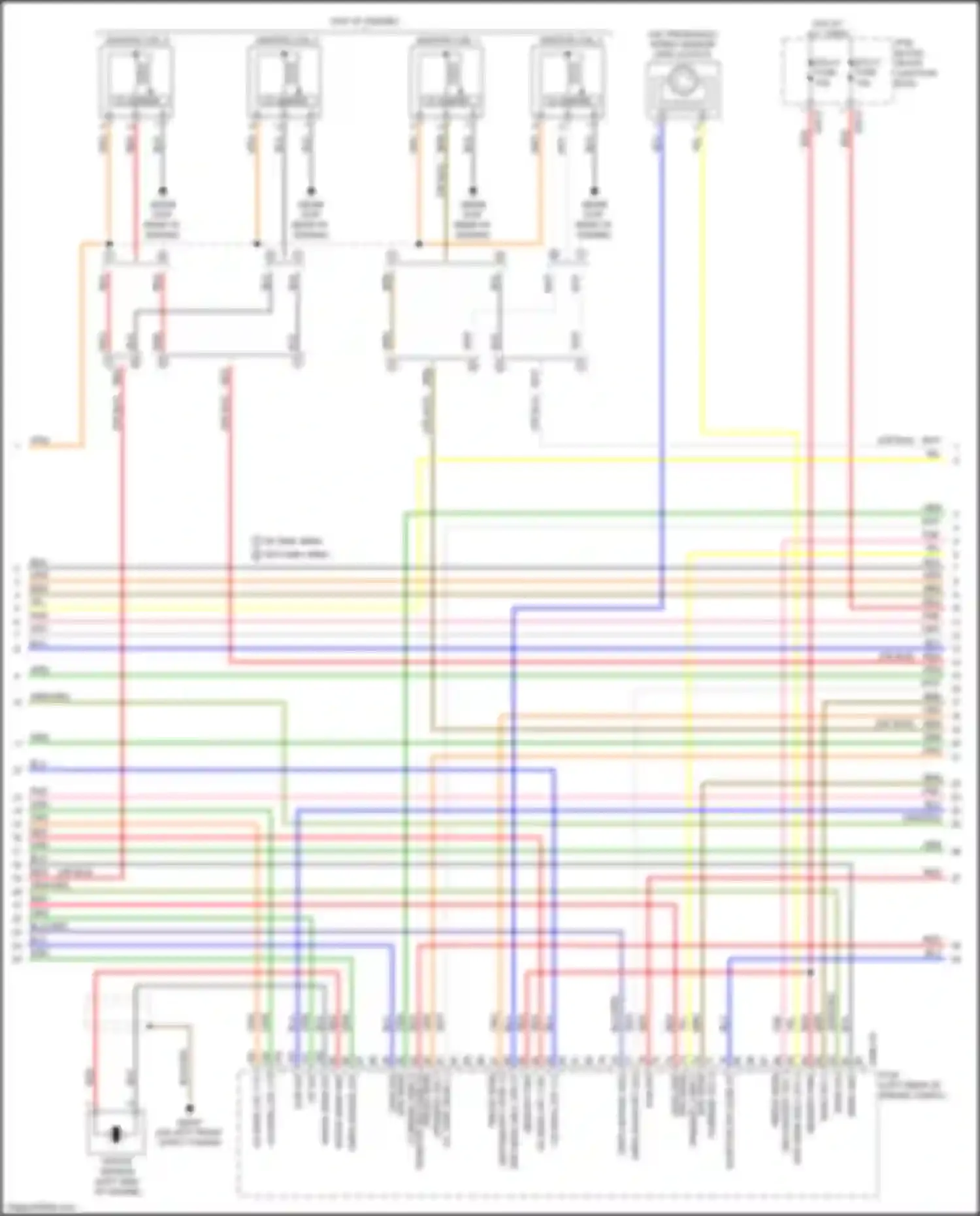 Wiring diagram memory pwr for Kia Forte III (2018-2021) (11 of 12)