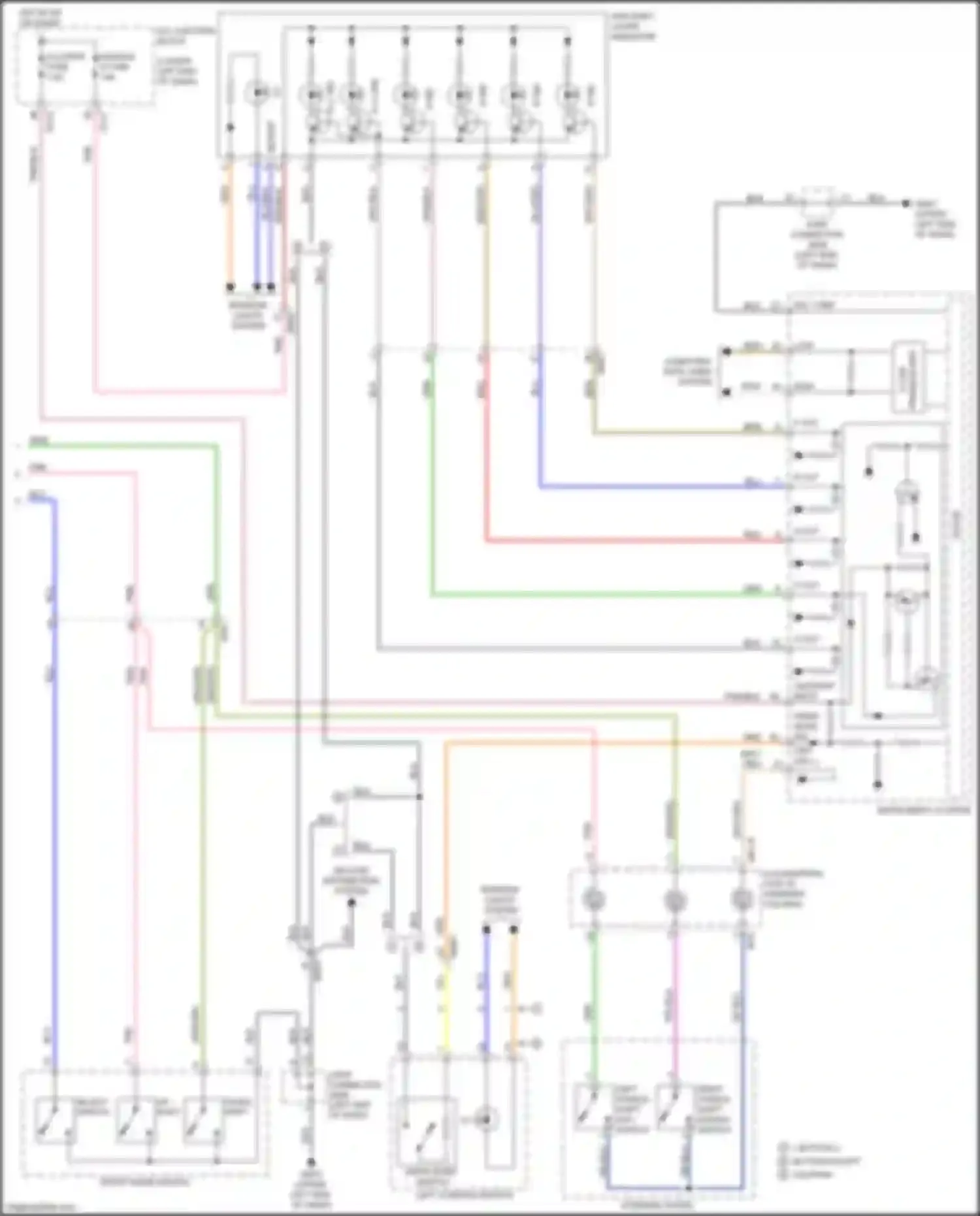 Wiring diagram sig 1 gnd for Kia Forte III (2018-2021) (12 of 13)