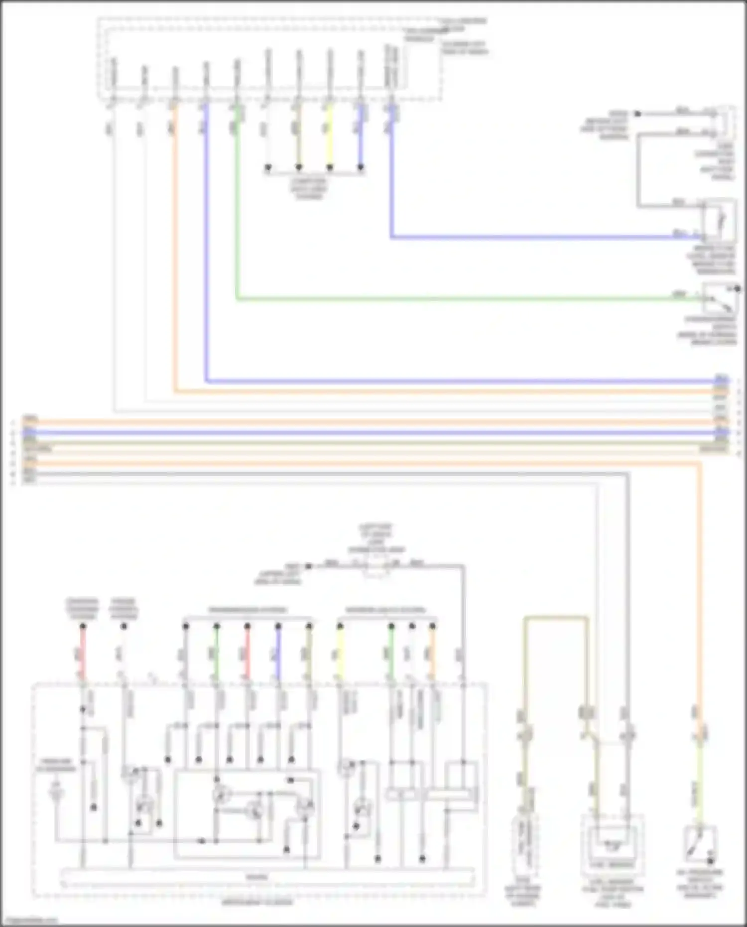 Wiring diagram starting/ charging system for Kia Forte III (2018-2021) (1 of 5)
