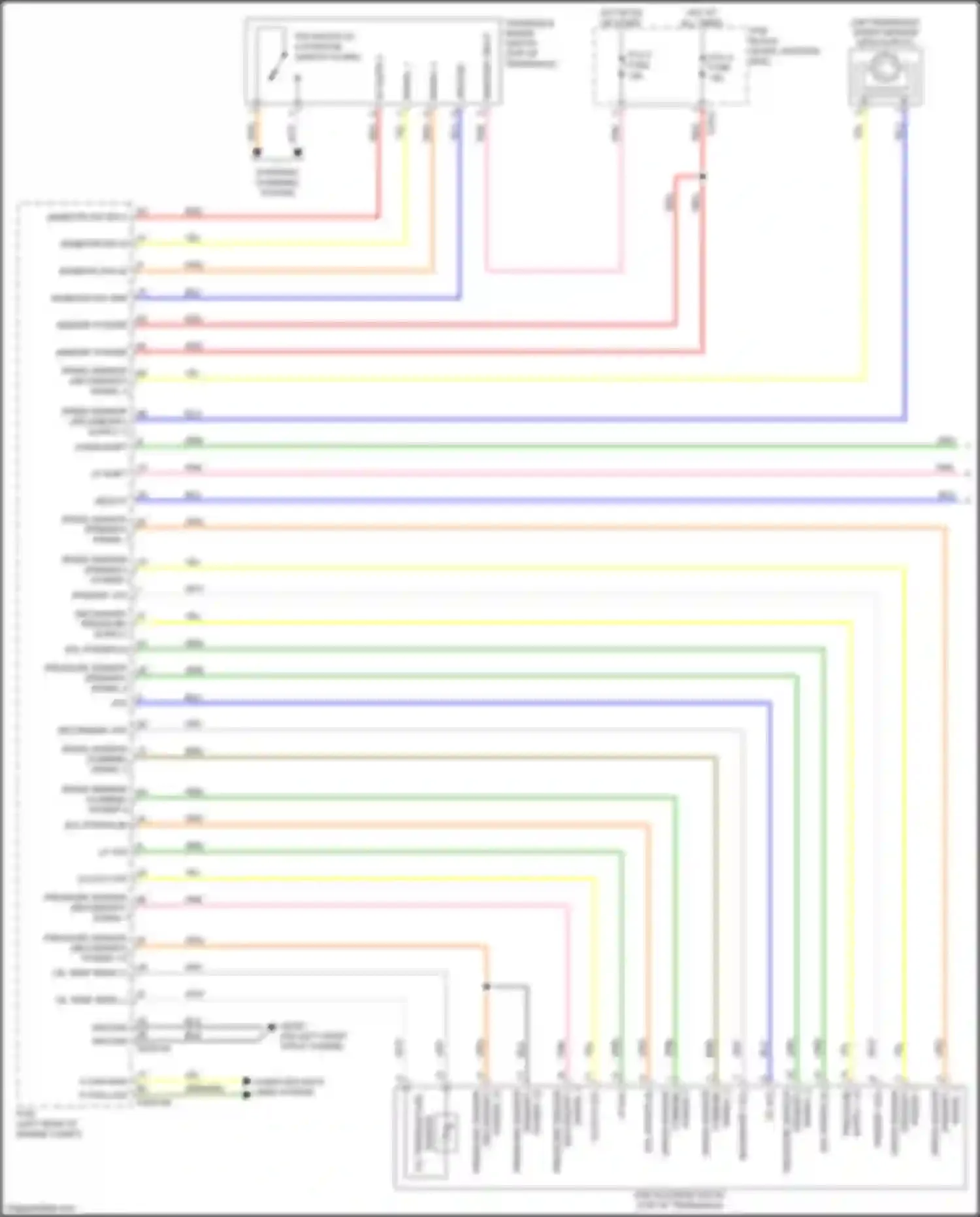 Wiring diagram vfs dc for Kia Forte III (2018-2021) (1 of 2)