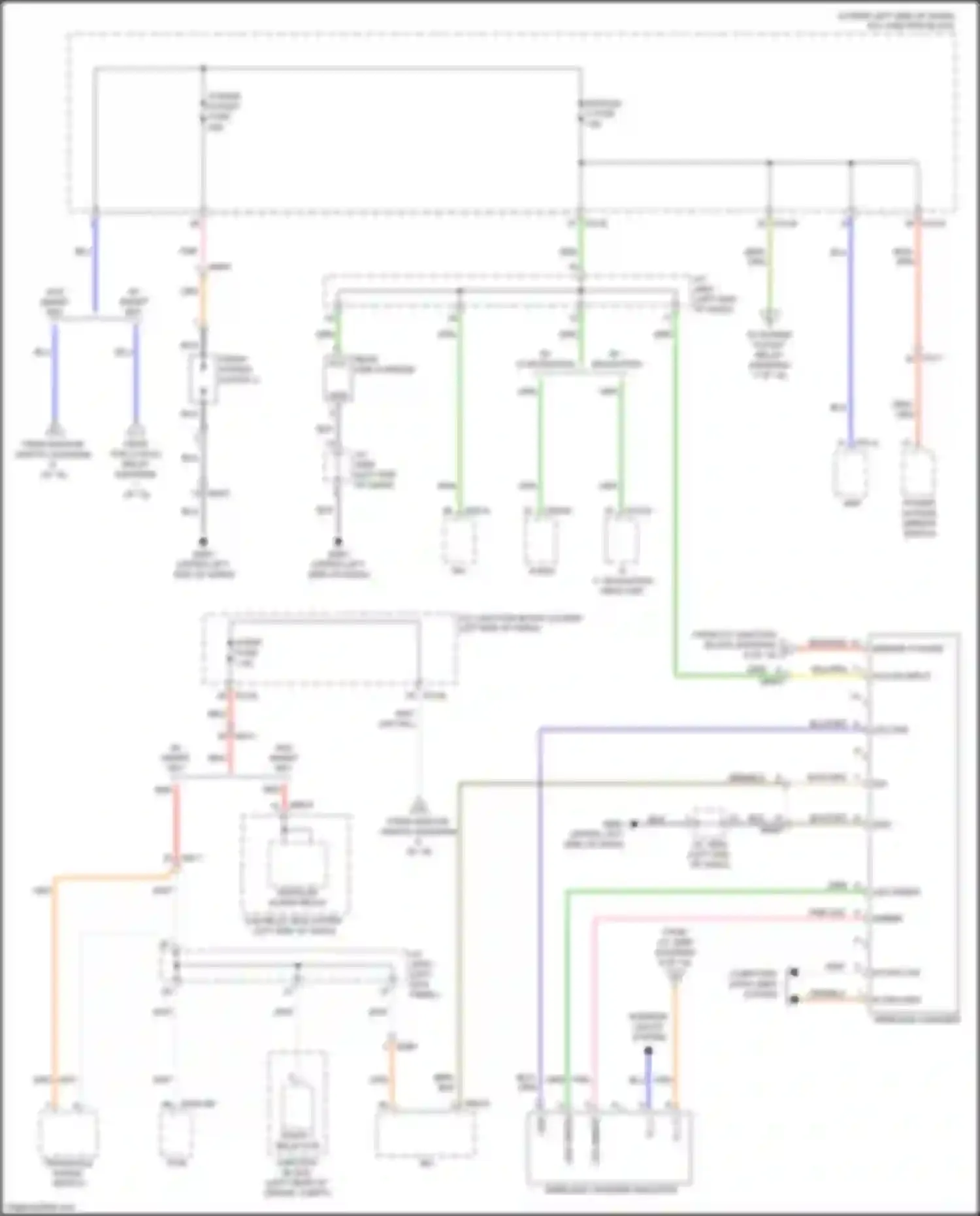 Wiring diagram w/ smart key for Kia Forte III (2018-2021) (5 of 7)