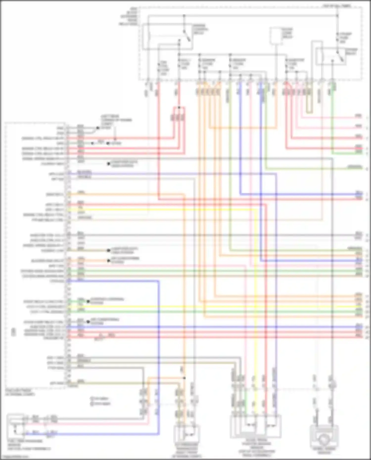 K3 Kia I facelift (2015-2018): Wiring diagram engine performance 2.0l mpi (1 of 7)
