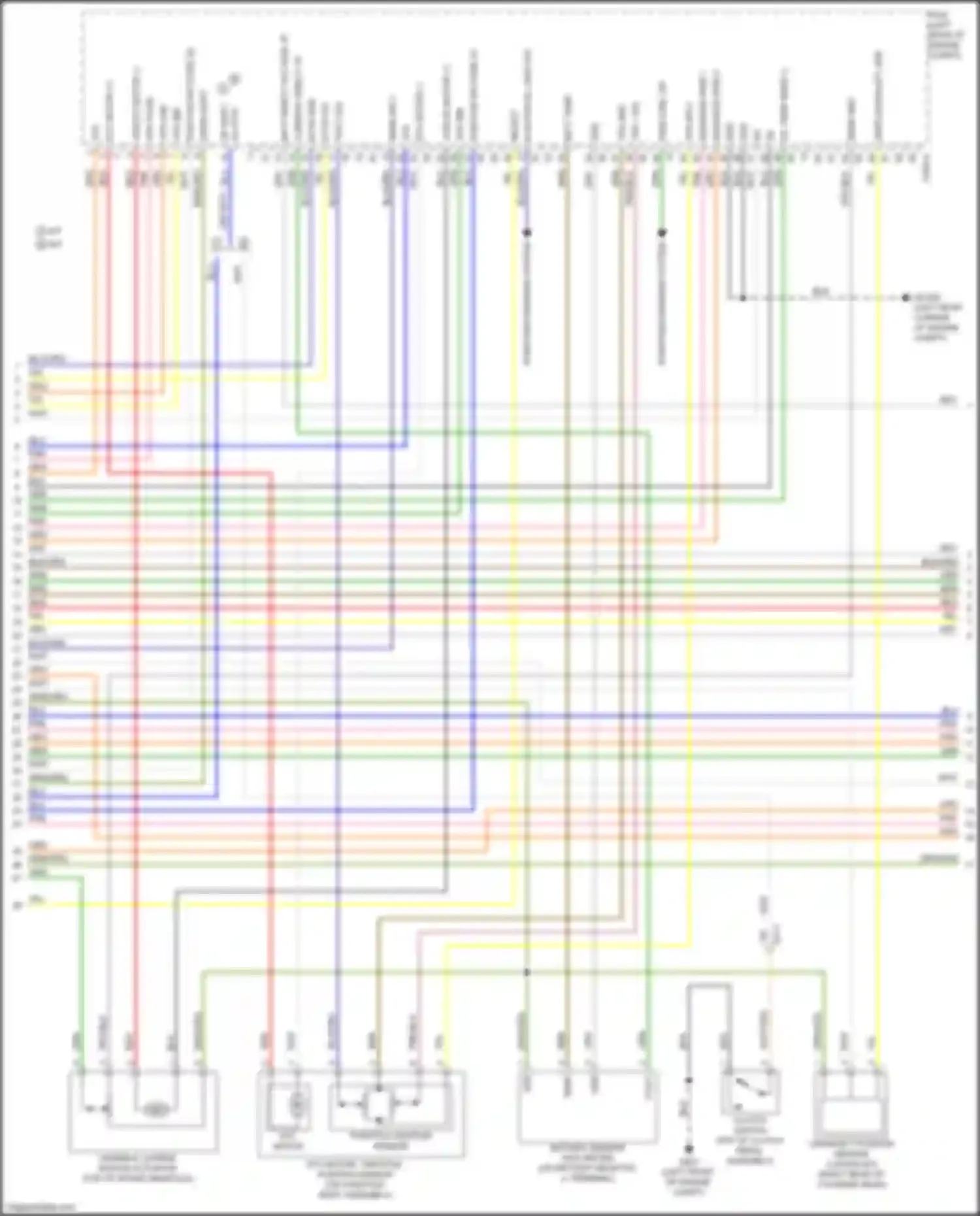 K3 Kia I facelift (2015-2018): Wiring diagram engine performance 2.0l mpi (5 of 7)