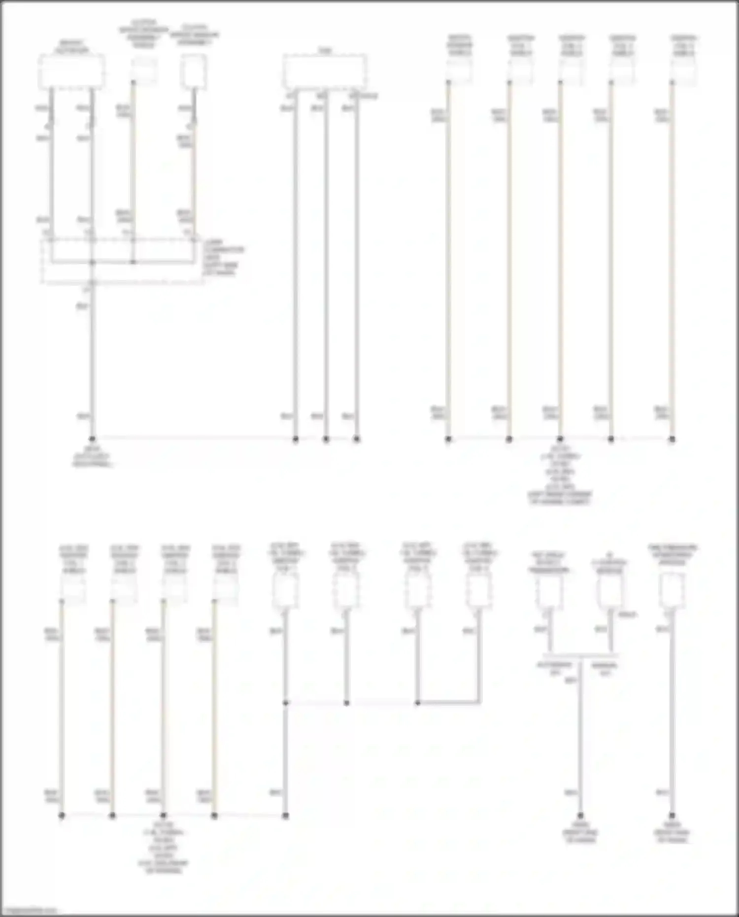 K3 Kia I facelift (2015-2018): Ground distribution circuit (2 of 6)