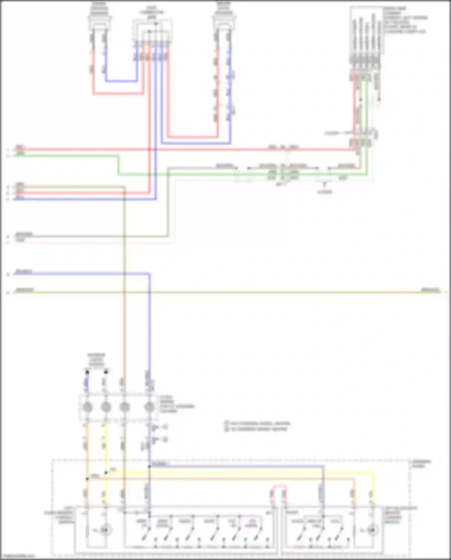 K3 Kia I facelift (2015-2018): Radio circuit, w/o navigation w/ uvo (2 of 3)