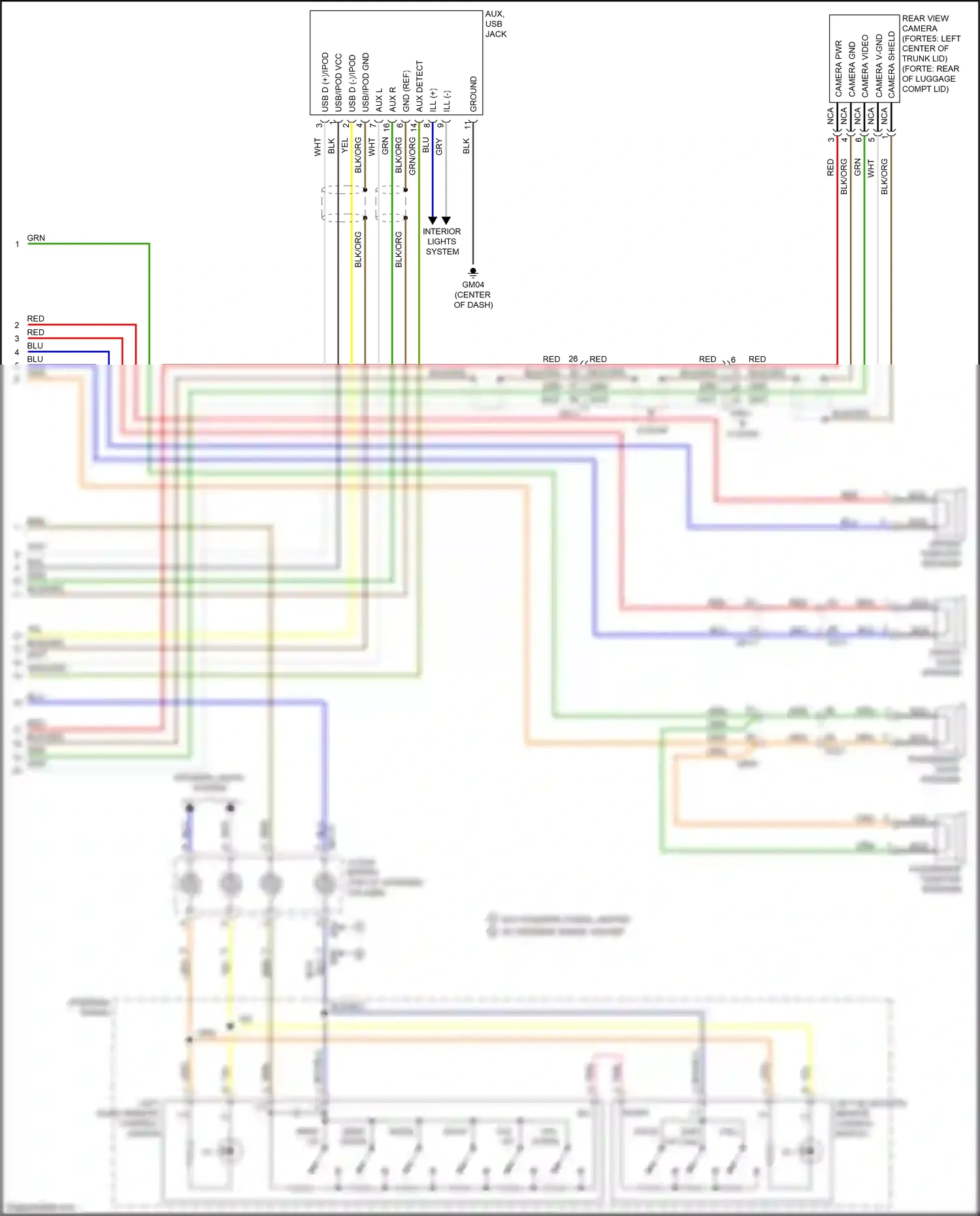 Wiring diagram blu for Kia K3 I facelift (2015-2018) (18 of 109)