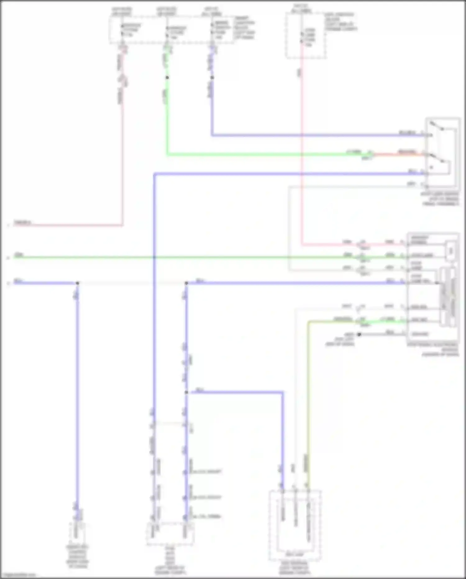 Wiring diagram e/r junction block for Kia K3 I facelift (2015-2018) (7 of 38)