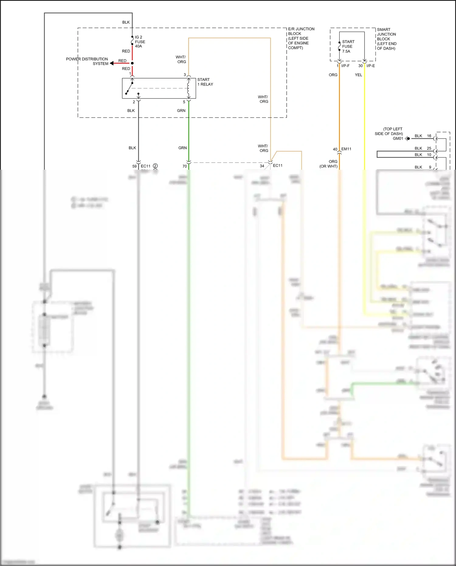 Kia K3 I facelift (2015-2018) grn wiring diagram  (80 of 107)