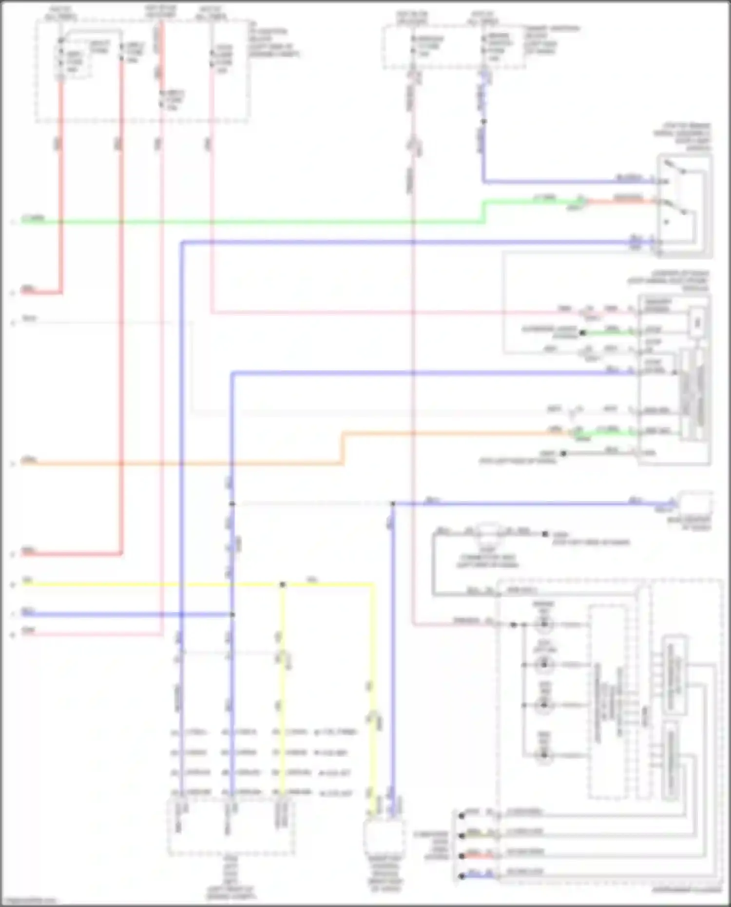 Wiring diagram hot at all times for Kia K3 I facelift (2015-2018) (63 of 68)