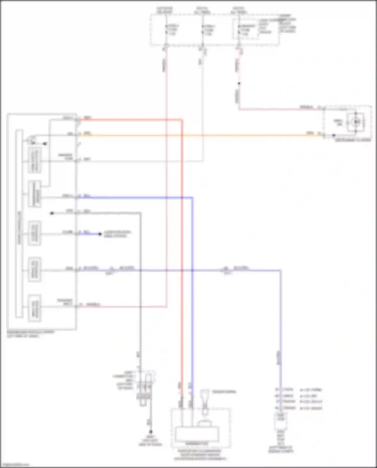 Wiring diagram k line for Kia K3 I facelift (2015-2018) (5 of 6)