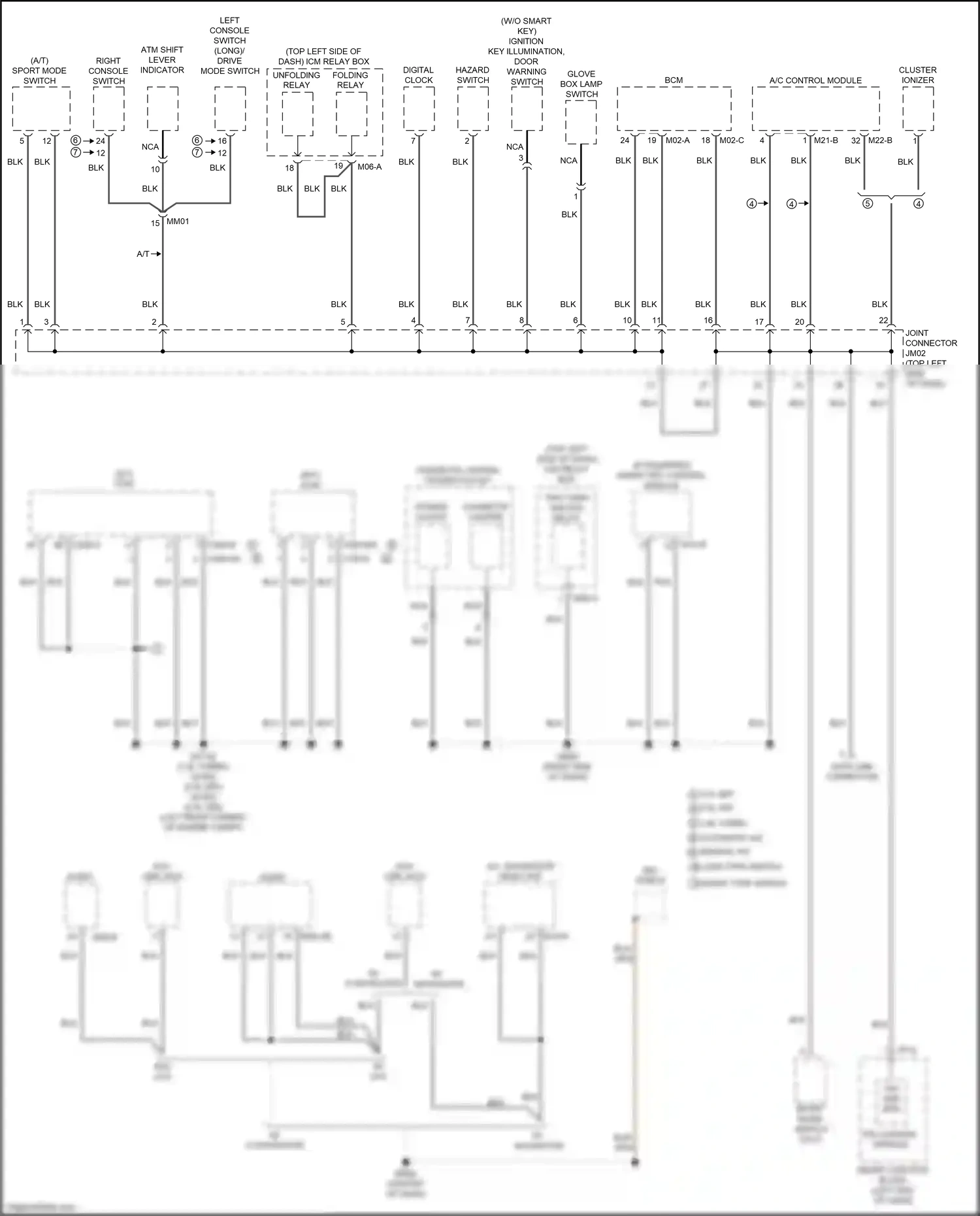 Wiring diagram nca for Kia K3 I facelift (2015-2018) (65 of 80)