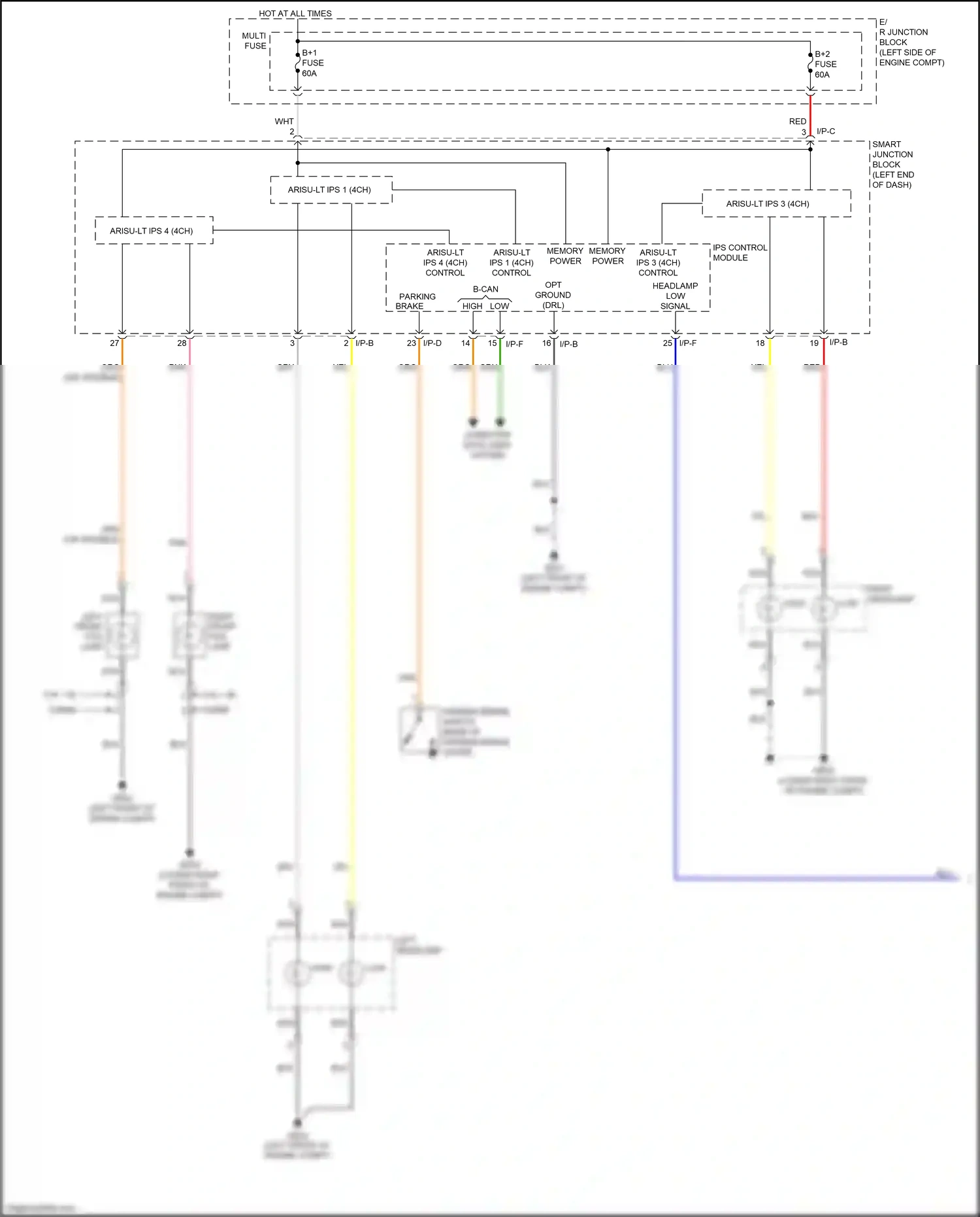 Wiring diagram nca for Kia K3 I facelift (2015-2018) (22 of 80)