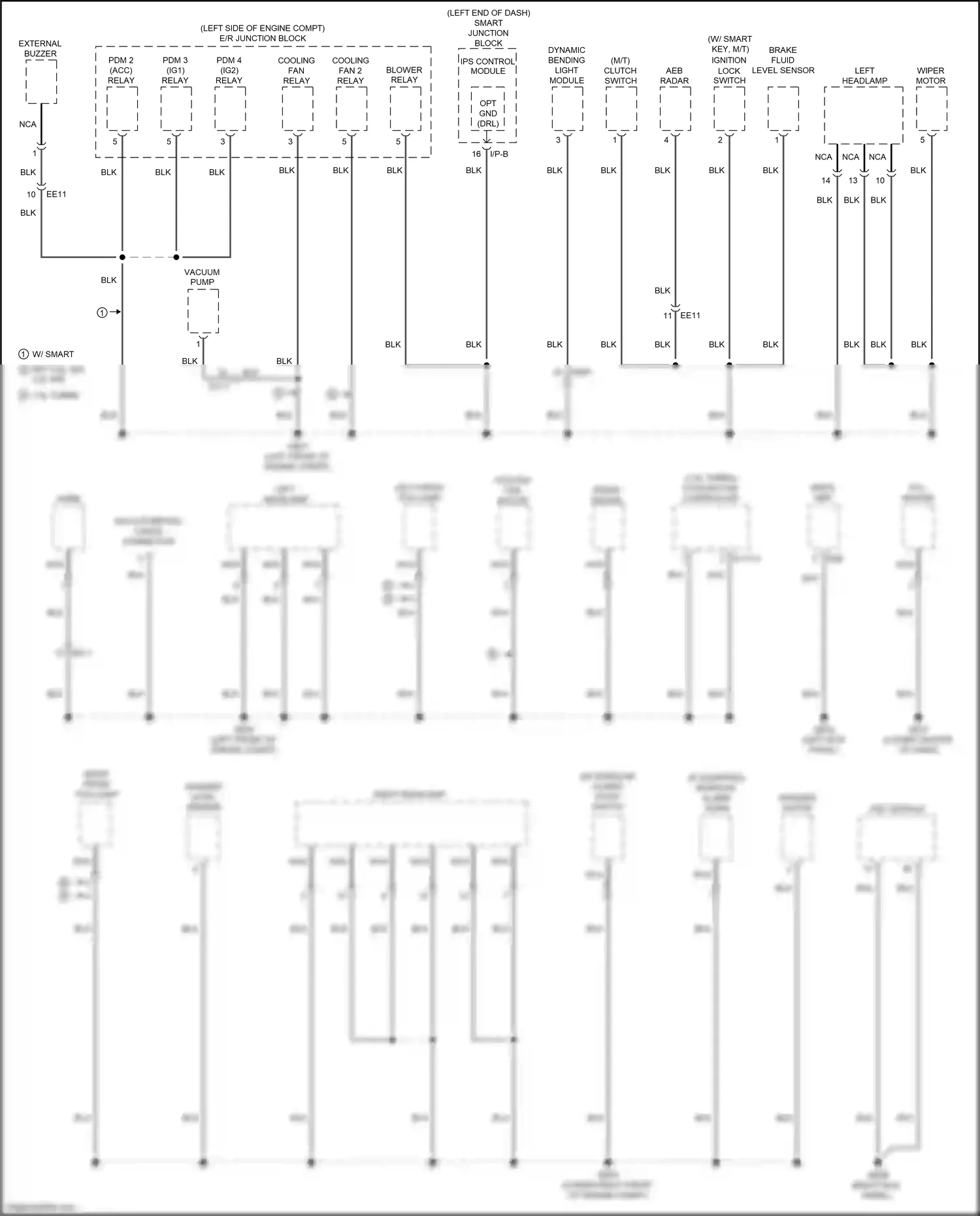 Wiring diagram nca for Kia K3 I facelift (2015-2018) (66 of 80)