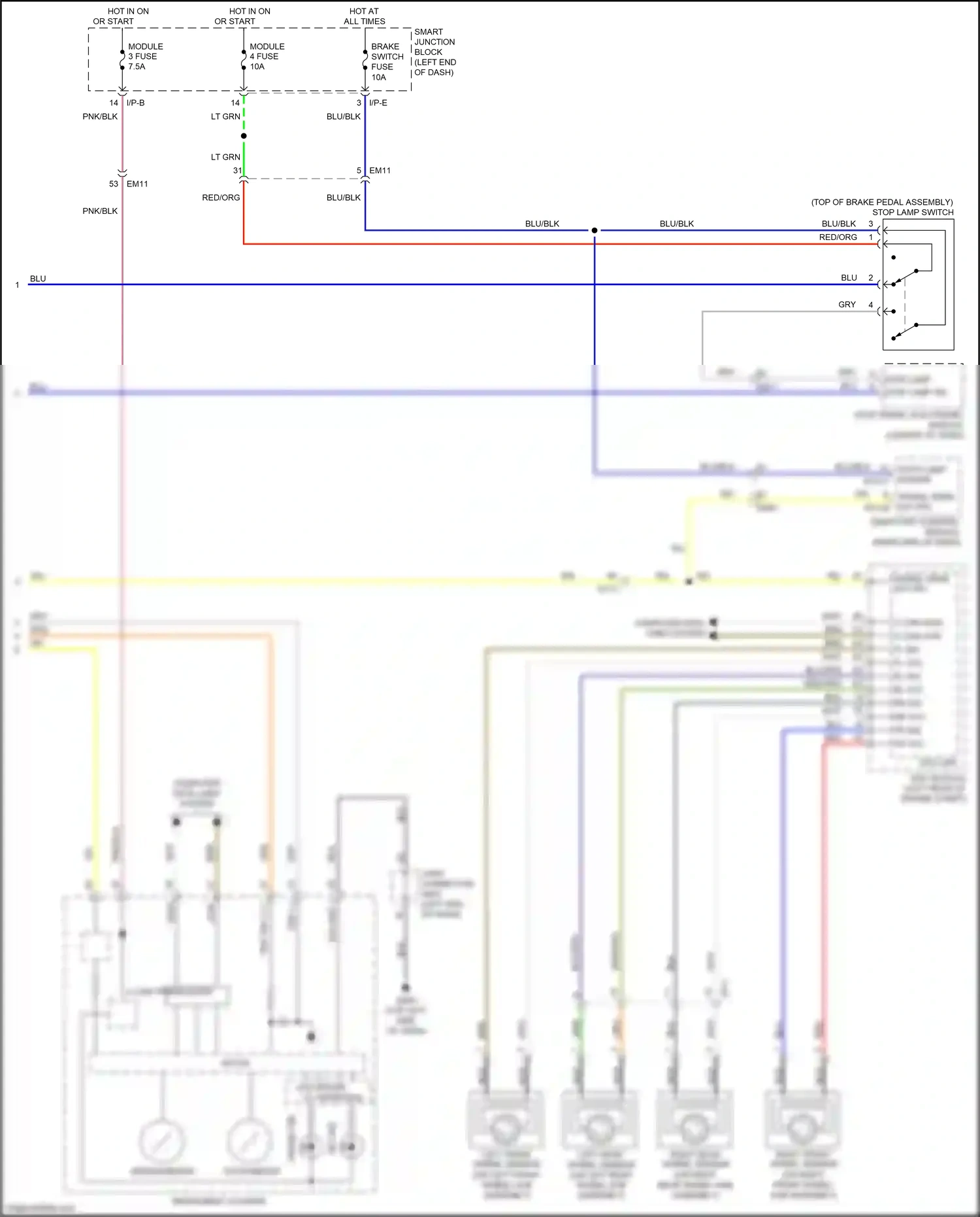 Wiring diagram nca for Kia K3 I facelift (2015-2018) (12 of 80)