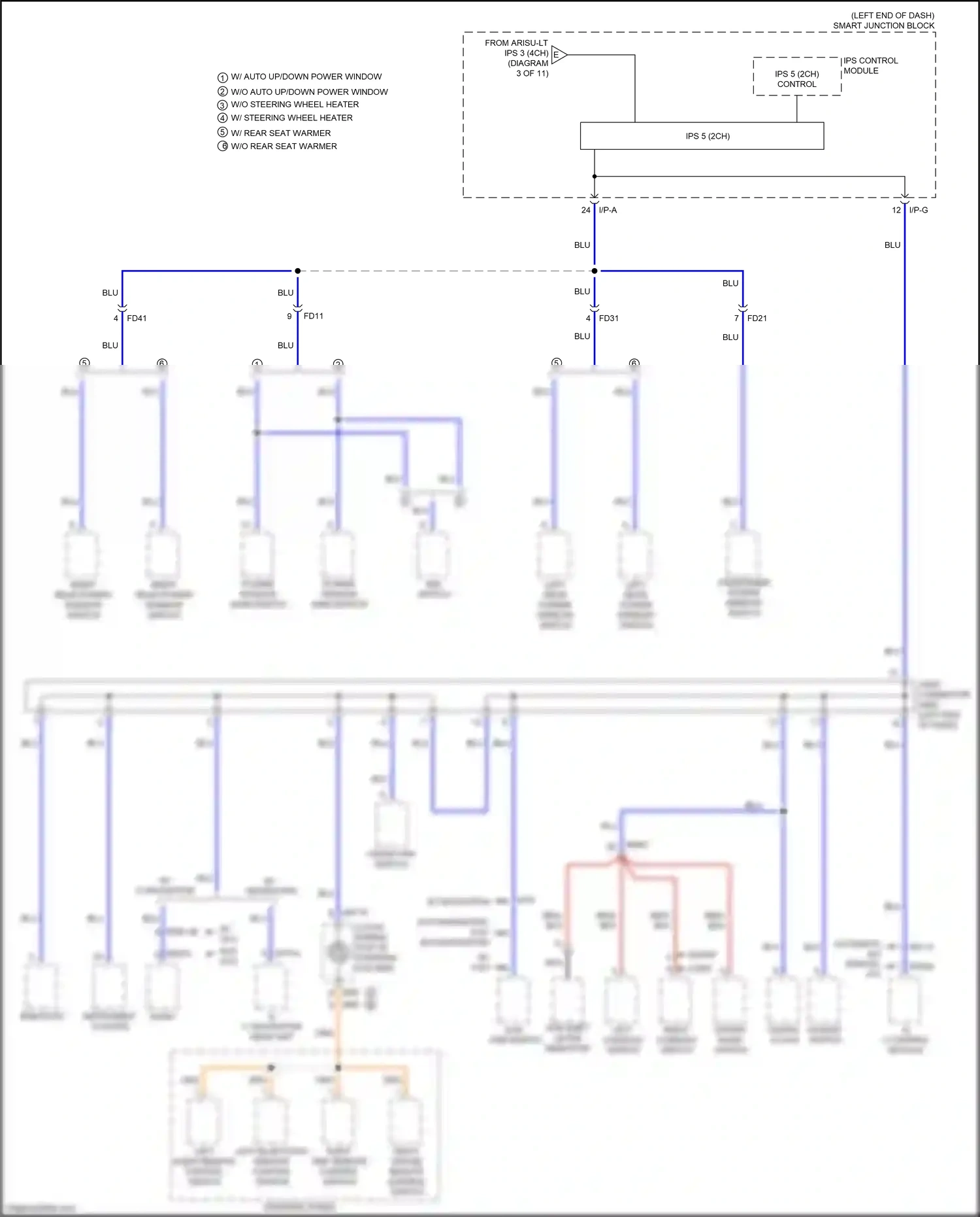 Wiring diagram nca for Kia K3 I facelift (2015-2018) (35 of 80)
