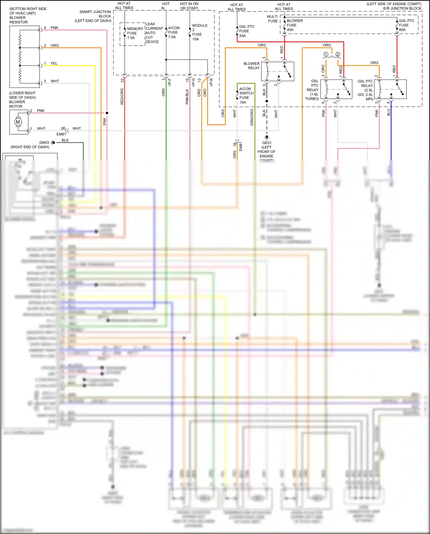 Wiring diagram nca for Kia K3 I facelift (2015-2018) (57 of 80)