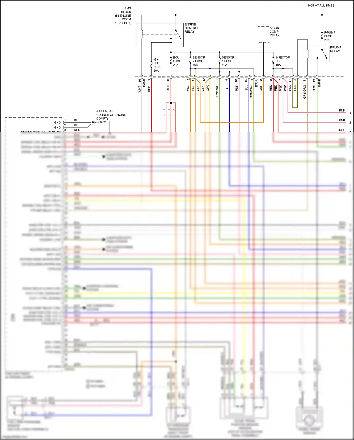 Wiring diagram nca for Kia K3 I facelift (2015-2018) (78 of 80)