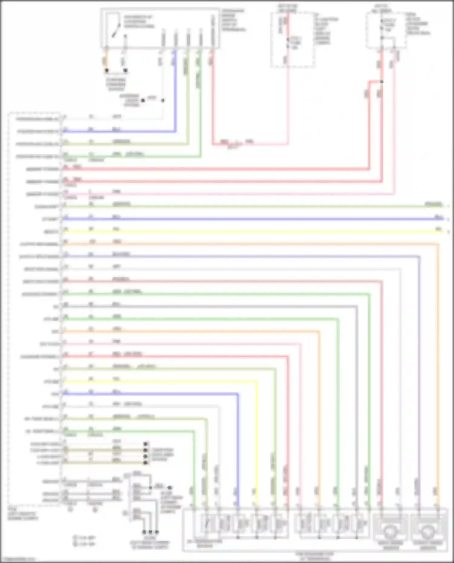 Wiring diagram red/blk for Kia K3 I facelift (2015-2018) (1 of 15)