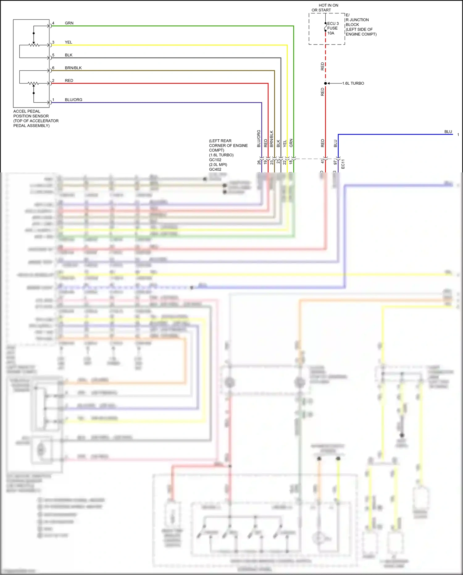 Wiring diagram res+ for Kia K3 I facelift (2015-2018) (1 of 1)