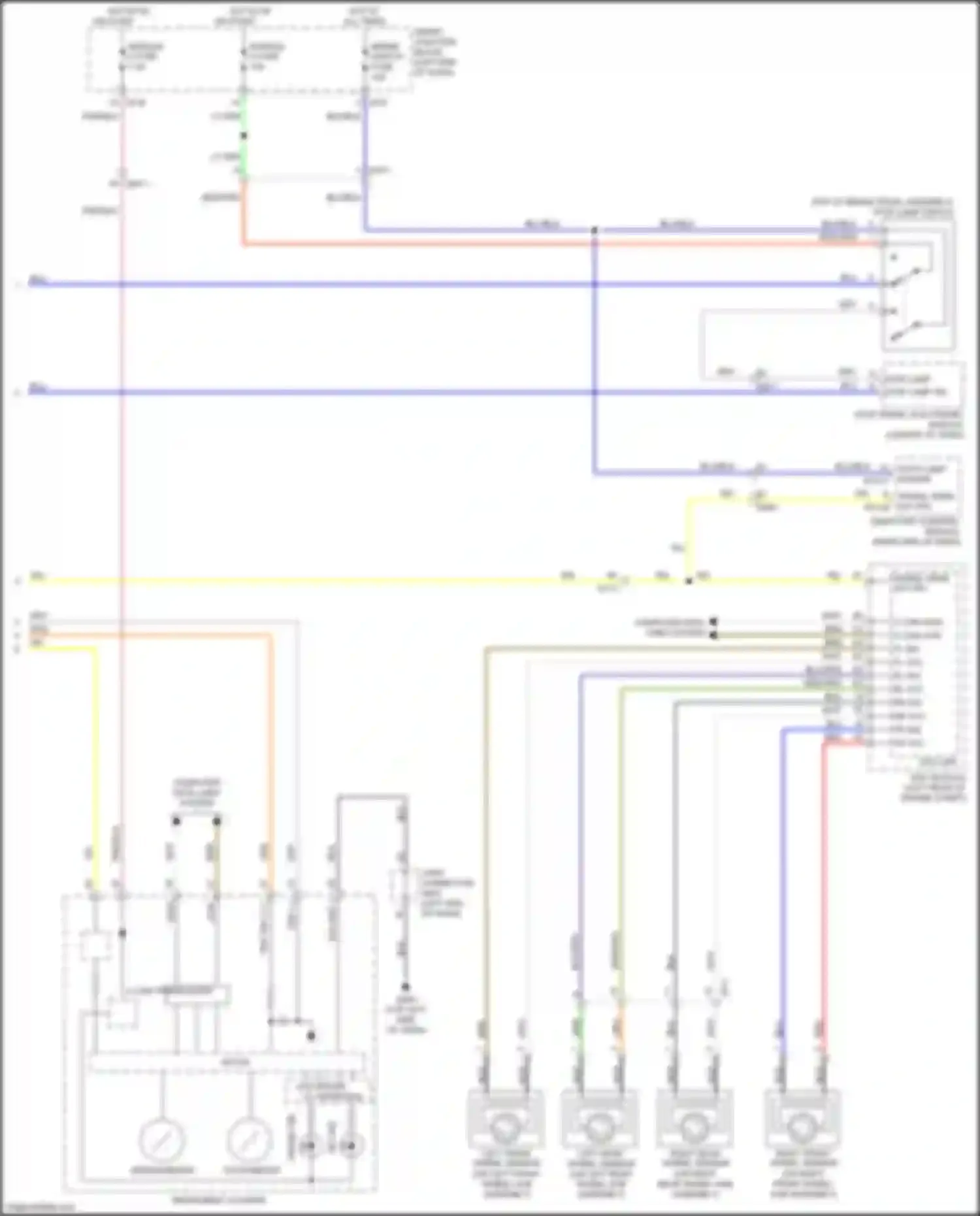 Wiring diagram rl vcc for Kia K3 I facelift (2015-2018) (2 of 2)