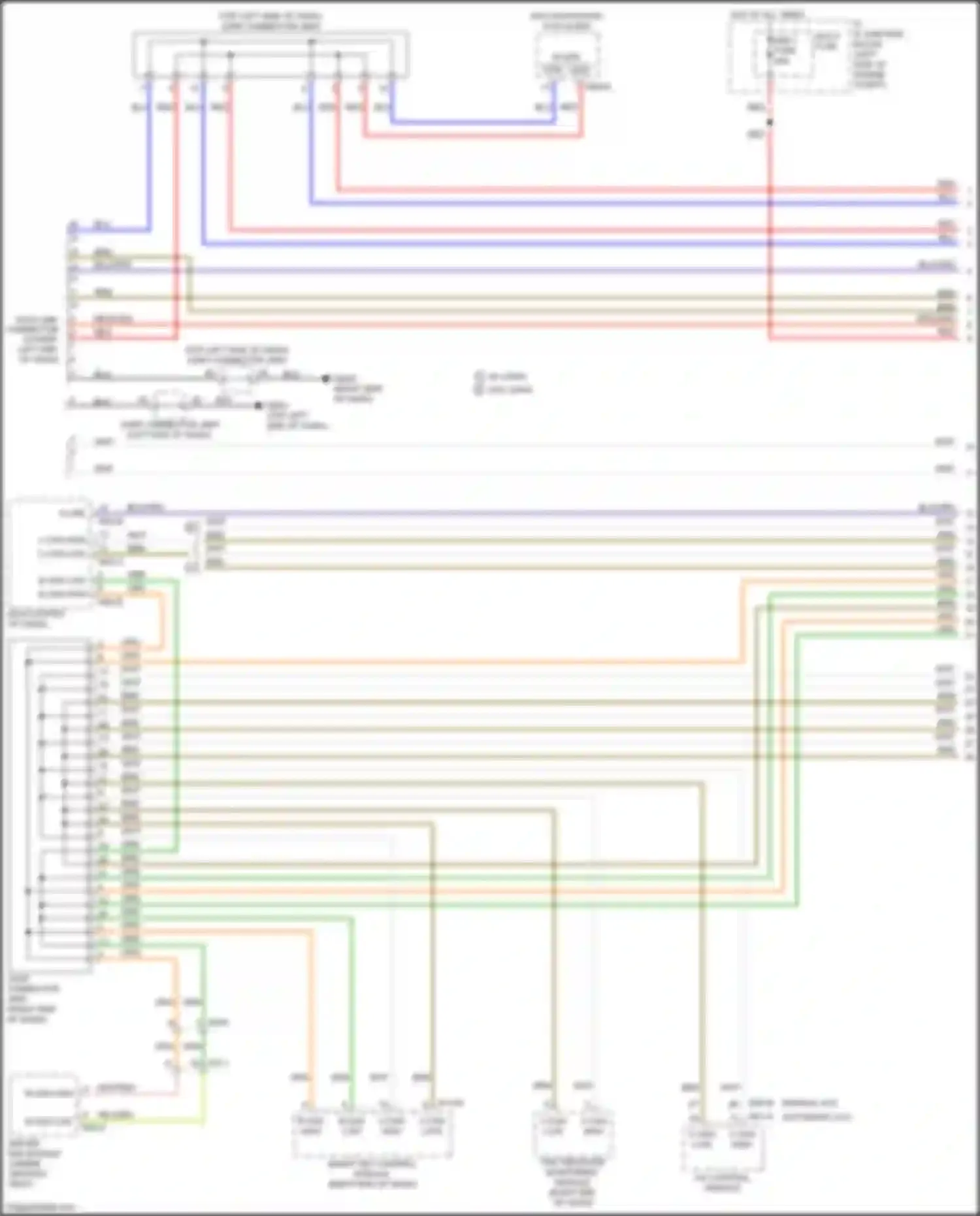 Wiring diagram tire pressure monitoring module for Kia K3 I facelift (2015-2018) (1 of 5)