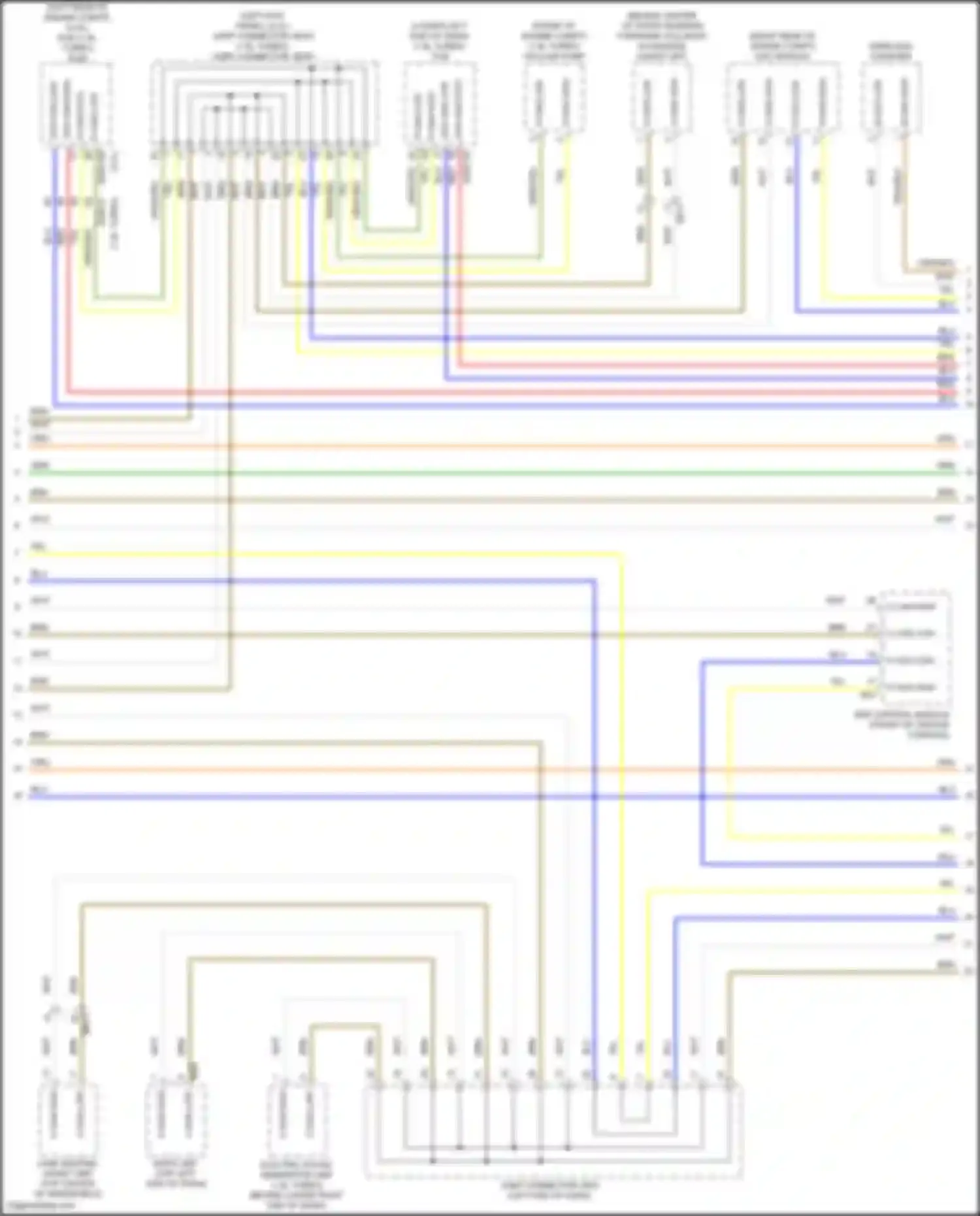 K3 Kia II facelift (2021-2024): Computer data lines circuit (2 of 3)