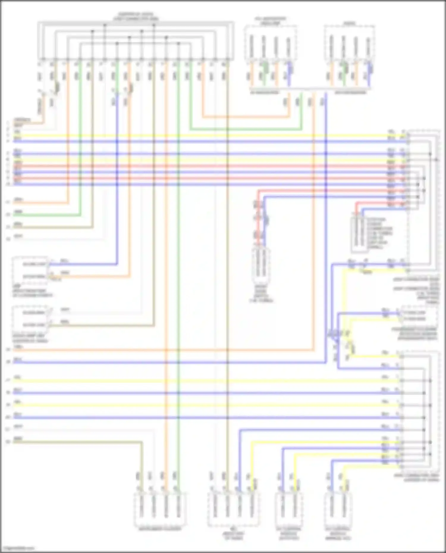 K3 Kia II facelift (2021-2024): Computer data lines circuit (3 of 3)