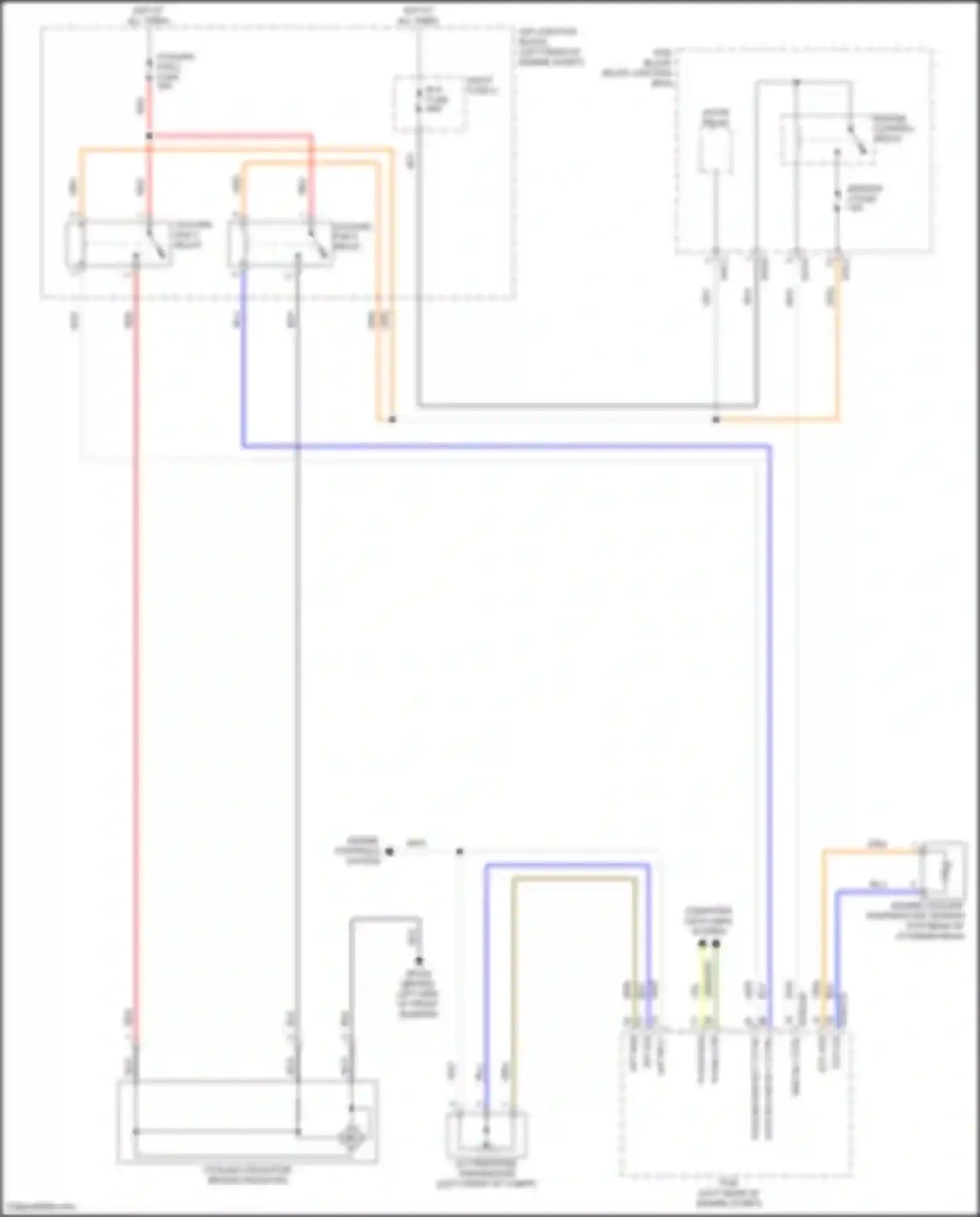 K3 Kia II facelift (2021-2024): 2.0l, cooling fan circuit