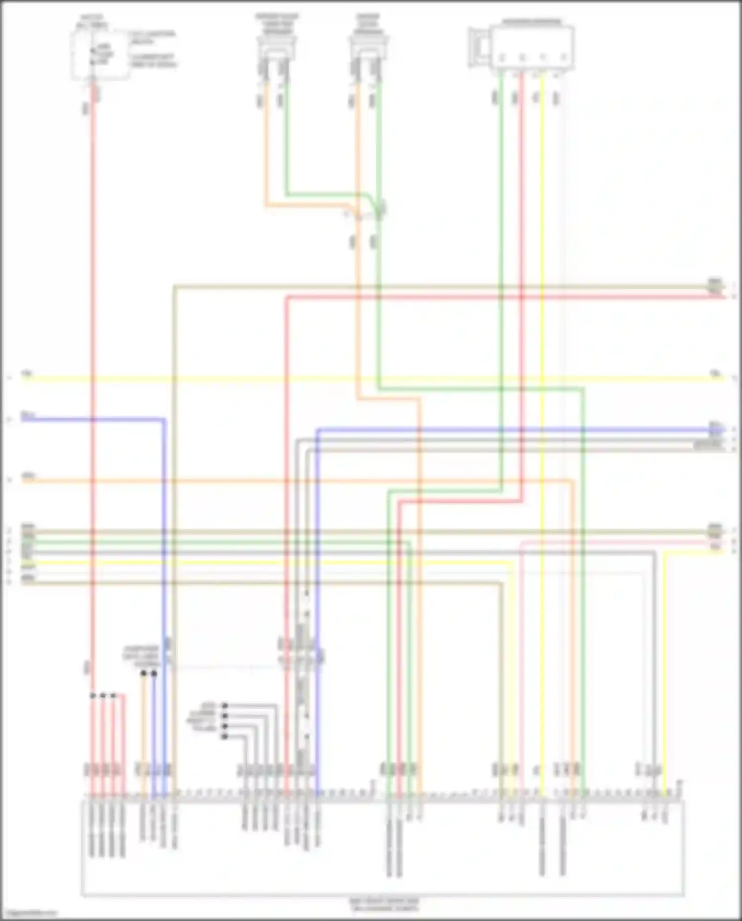 K3 Kia II facelift (2021-2024): Navigation circuit, w/ amplifier (3 of 4)