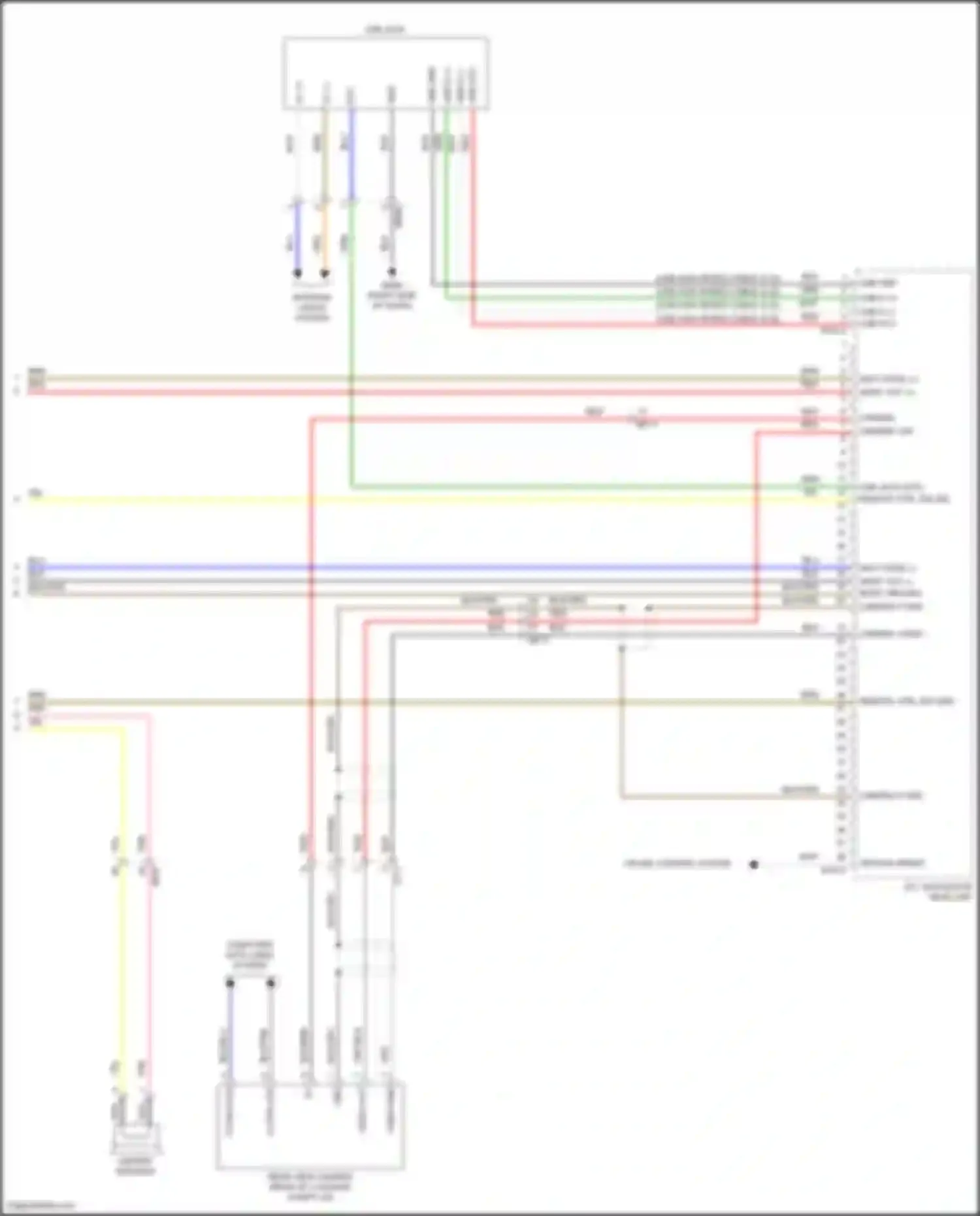 K3 Kia II facelift (2021-2024): Navigation circuit, w/ amplifier (4 of 4)
