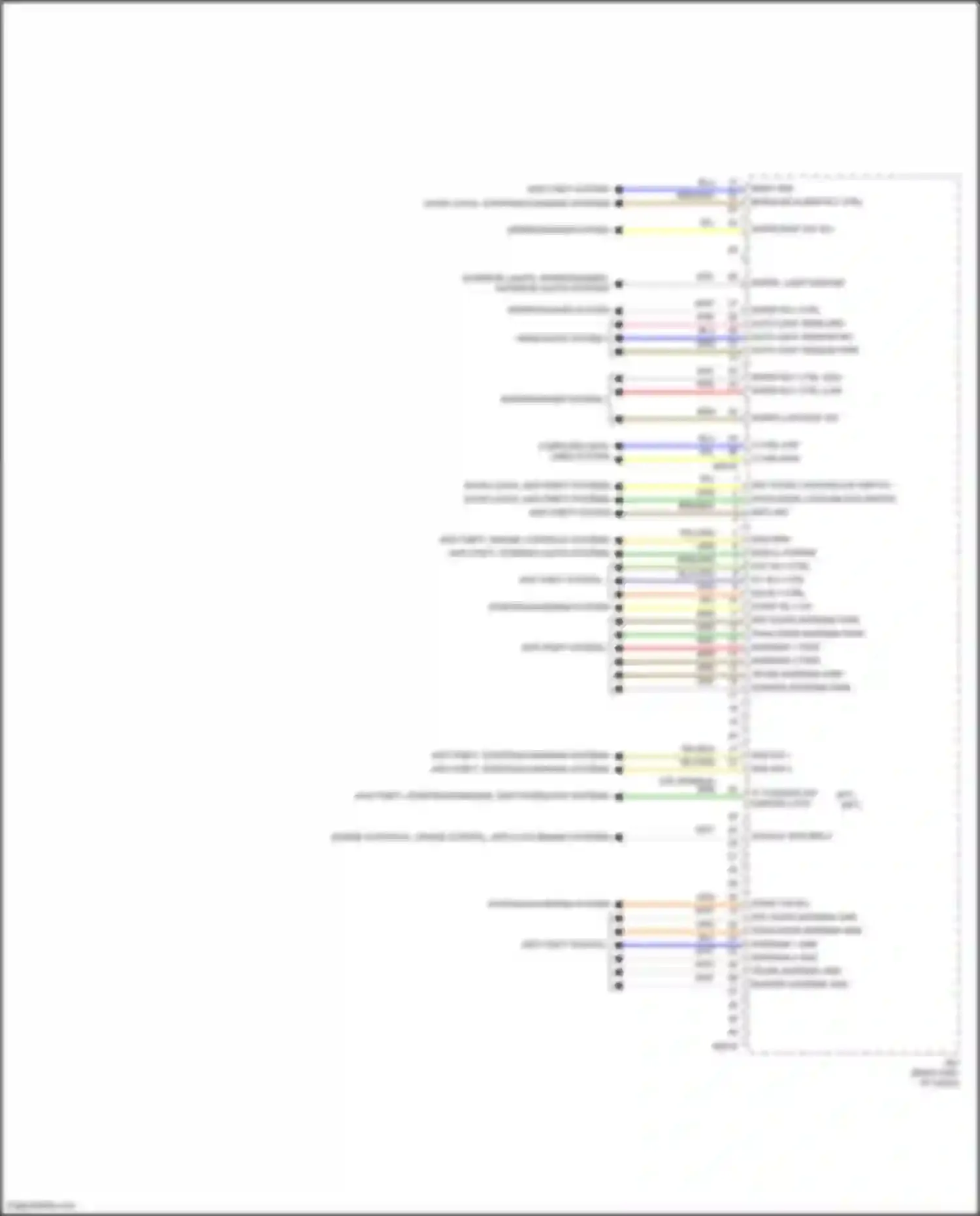 Wiring diagram acc rly ctrl for Kia K3 II facelift (2021-2024) (2 of 2)