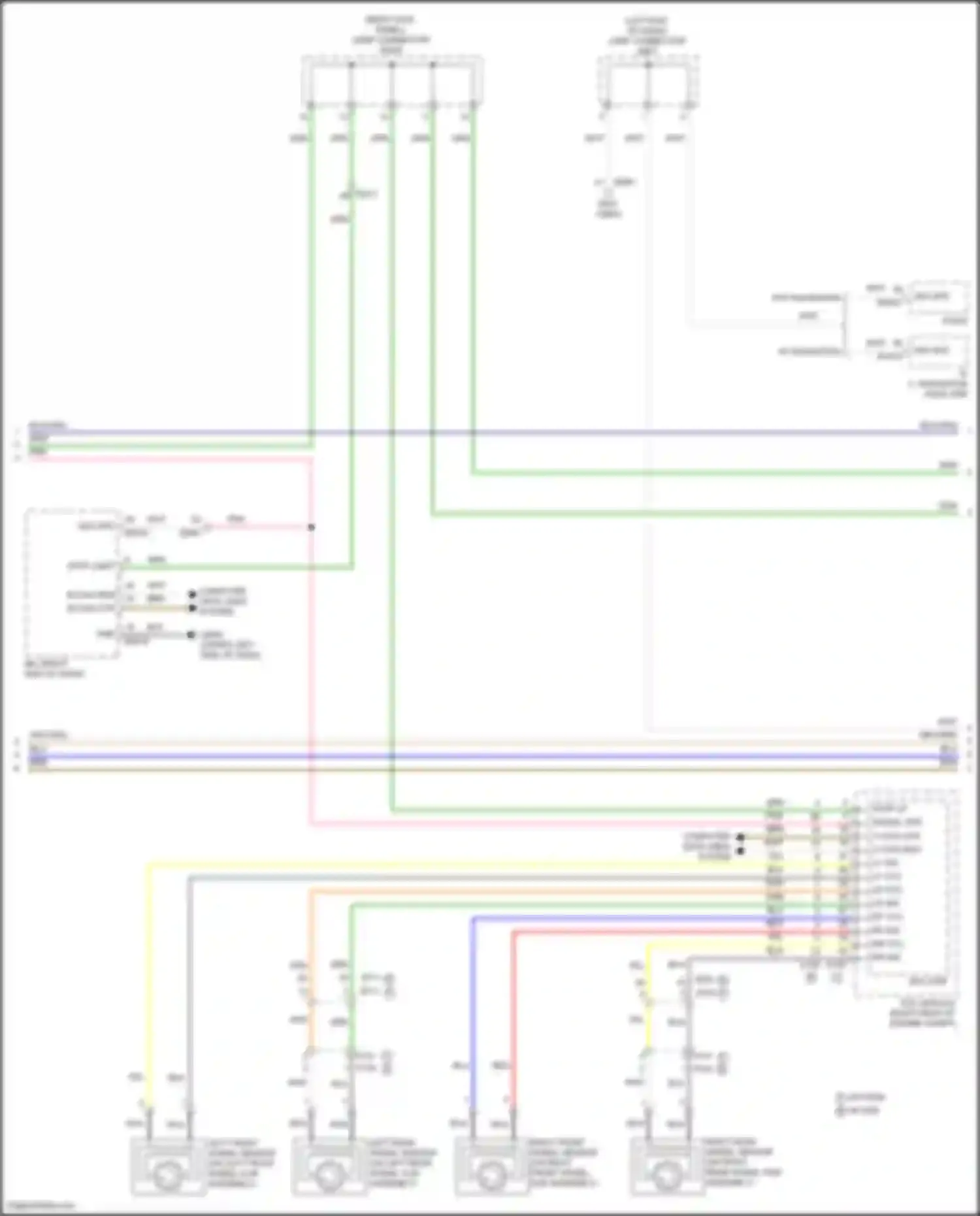 Wiring diagram lf vcc for Kia K3 II facelift (2021-2024)