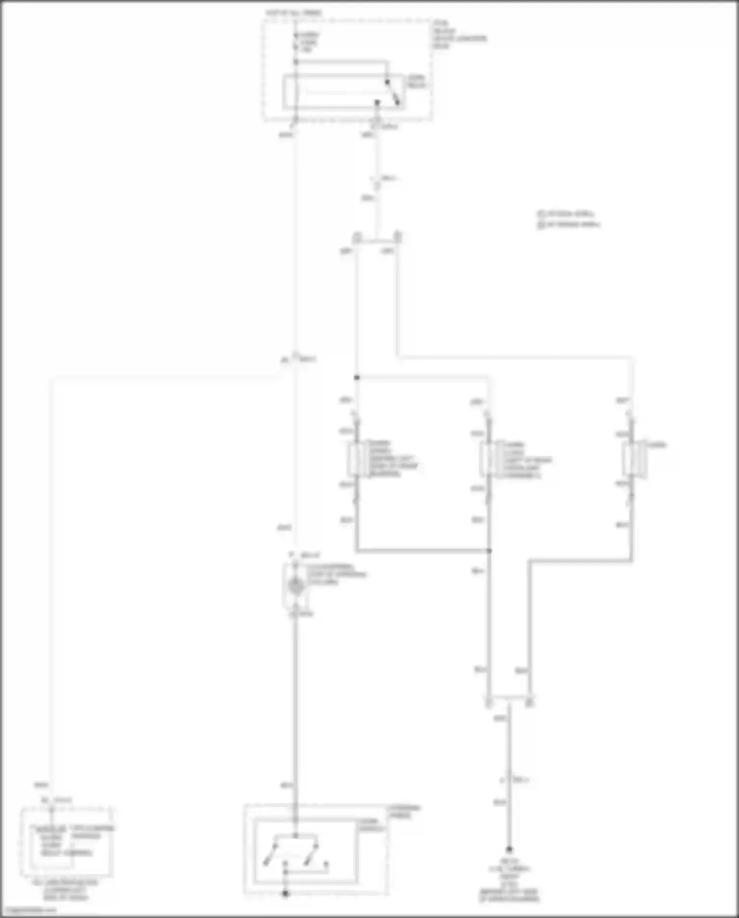 Wiring diagram w/ single shell for Kia K3 II facelift (2021-2024) (2 of 3)