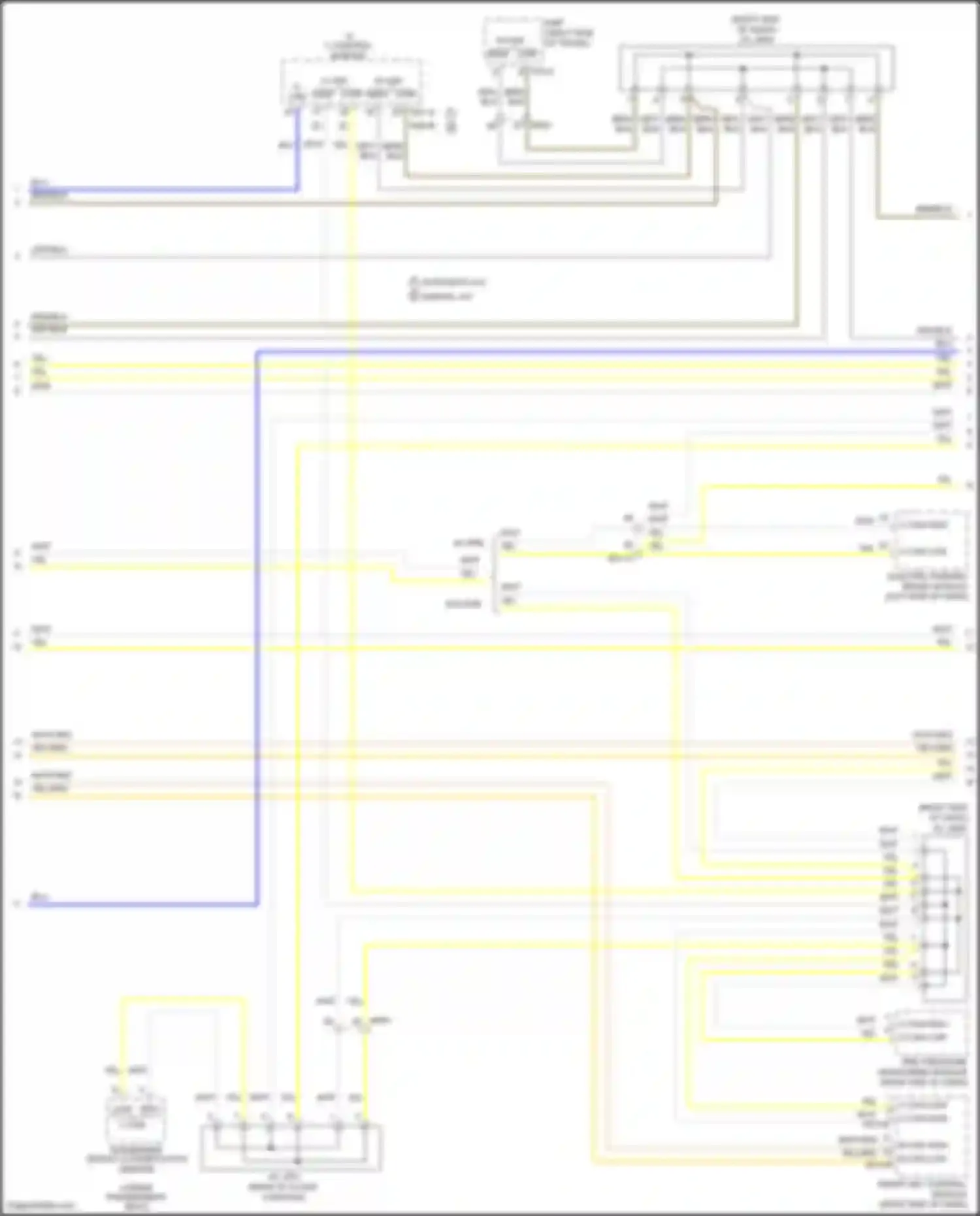 K5 Kia I facelift (2013-2015): Computer data lines circuit, except hybrid (2 of 3)
