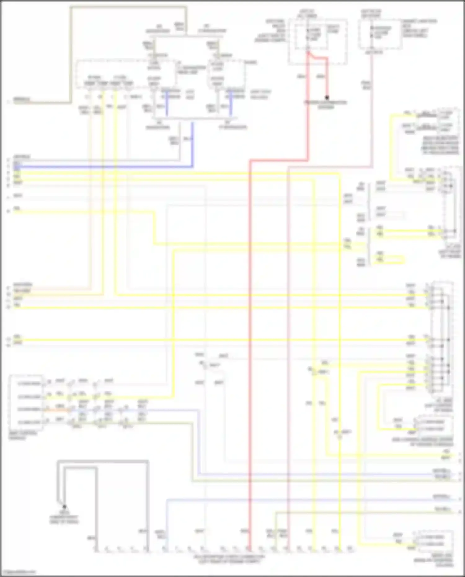 K5 Kia I facelift (2013-2015): Computer data lines circuit, hybrid (3 of 4)