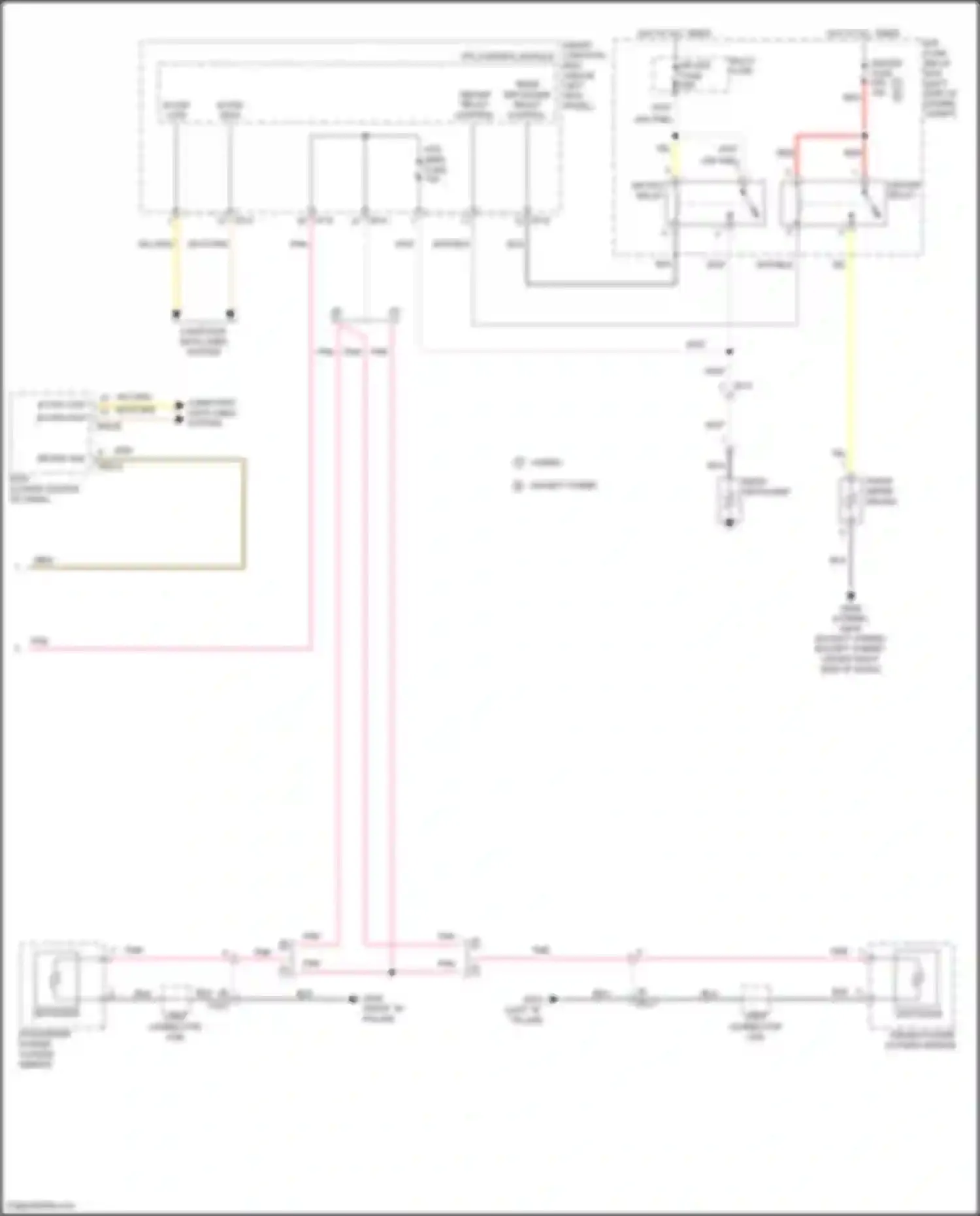 K5 Kia I facelift (2013-2015): Defoggers circuit, w/ auto defogger (2 of 2)