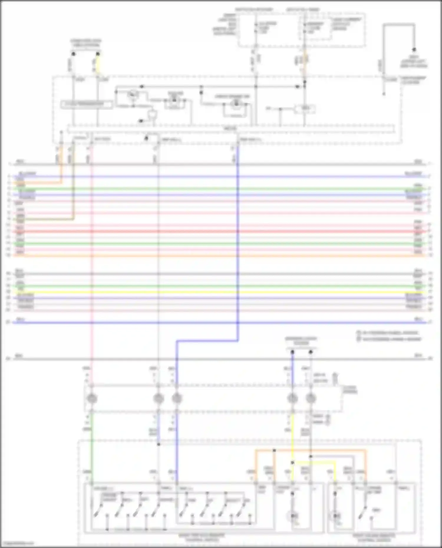 K5 Kia I facelift (2013-2015): Wiring diagram engine performance 2.0l turbo (5 of 6)