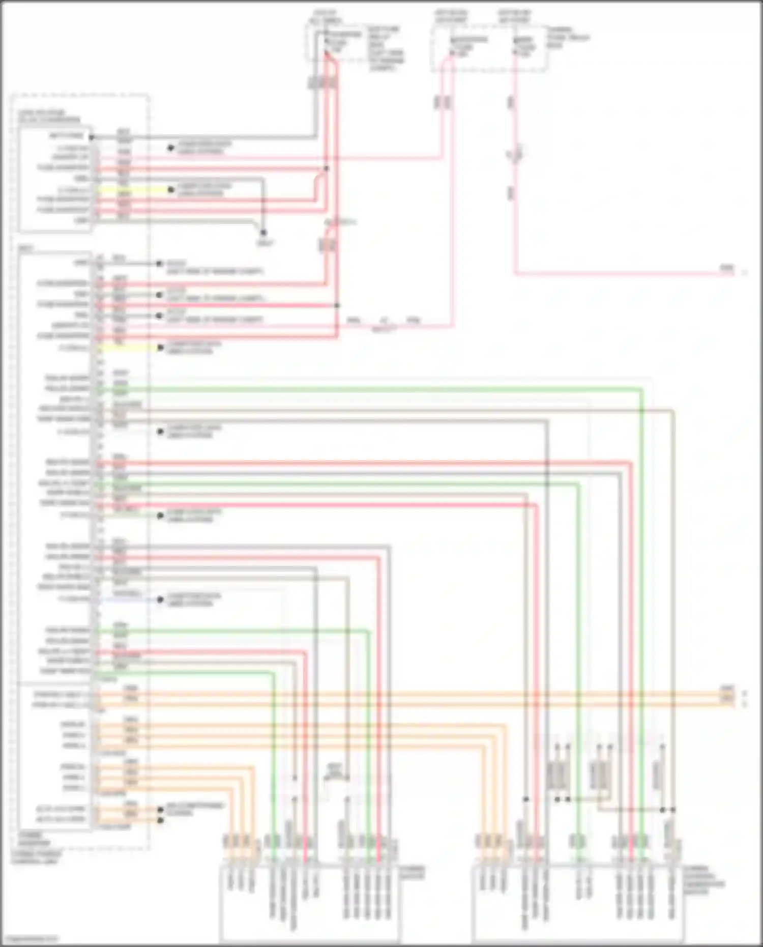 K5 Kia I facelift (2013-2015): Wiring diagram engine performance 2.4l hybrid, hybrid control circuit (1 of 6)
