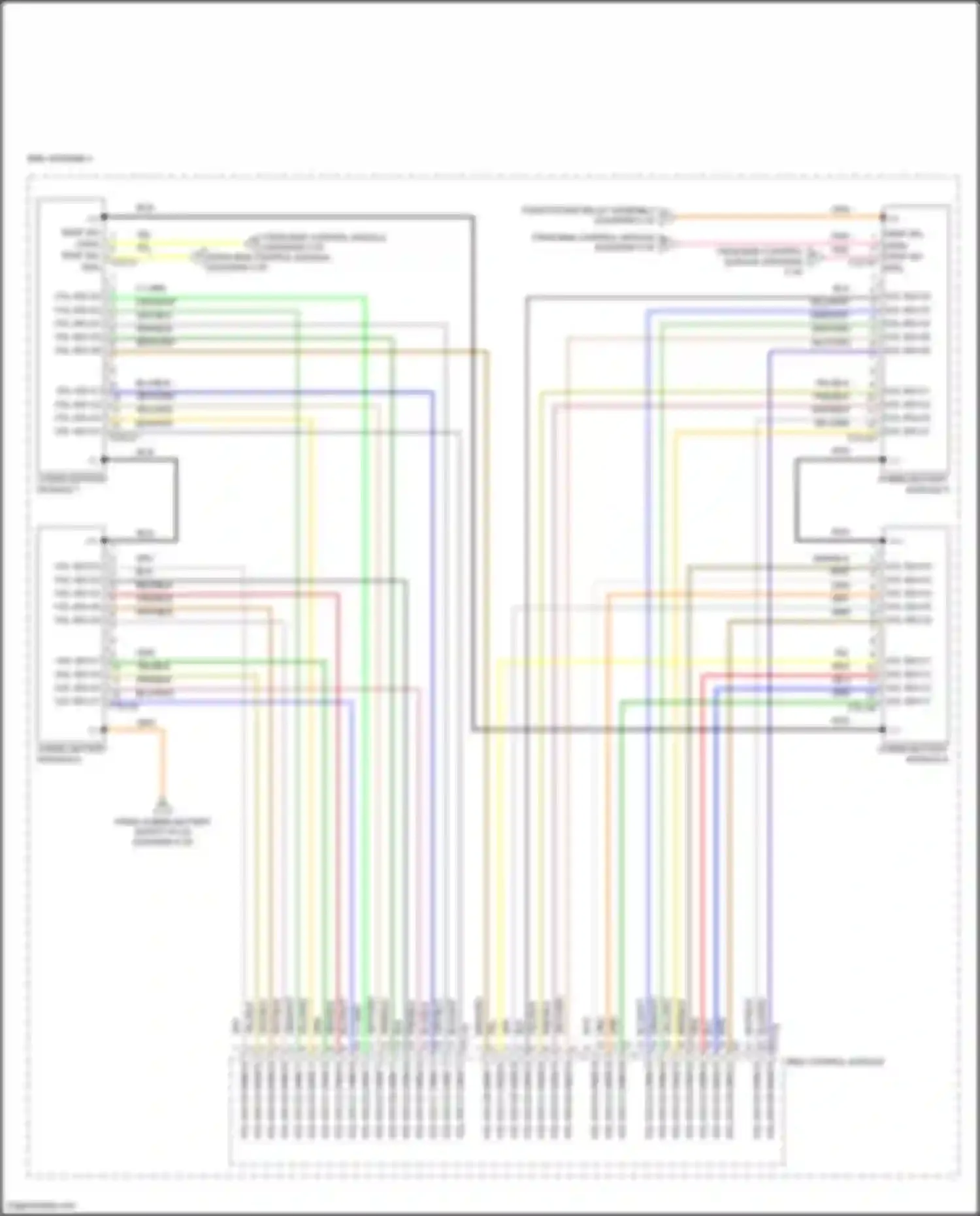 K5 Kia I facelift (2013-2015): Wiring diagram engine performance 2.4l hybrid, hybrid control circuit (5 of 6)