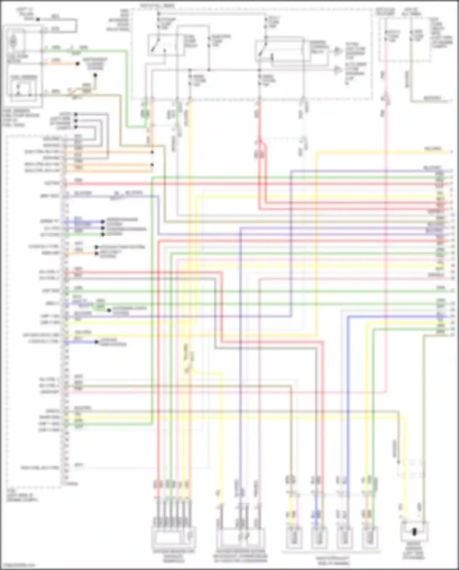 K5 Kia I facelift (2013-2015): Wiring diagram engine performance 2.4l (1 of 6)