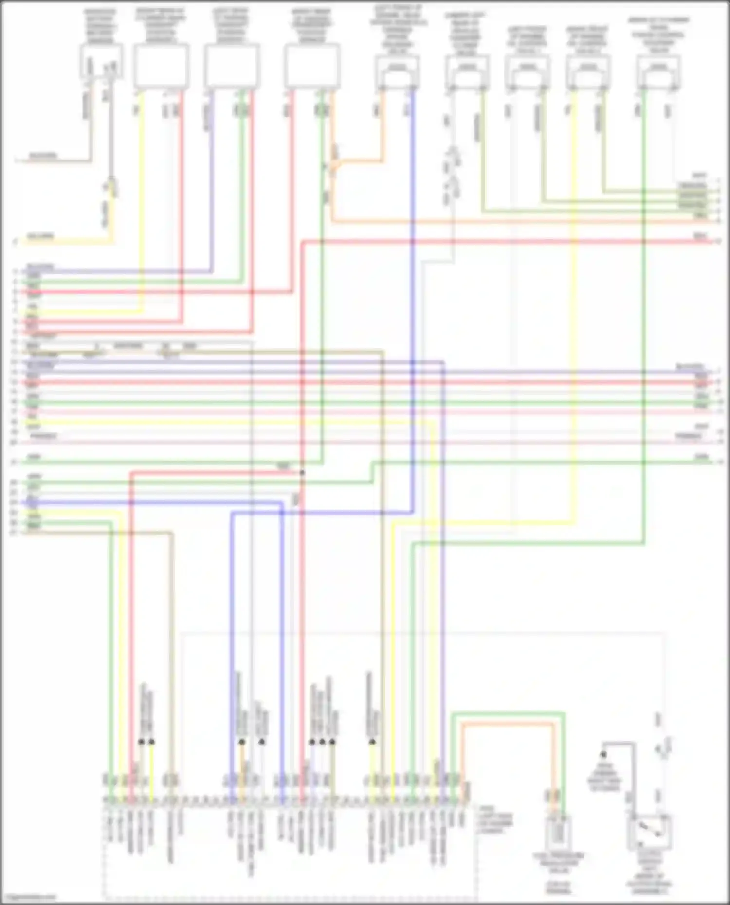 K5 Kia I facelift (2013-2015): Wiring diagram engine performance 2.4l (2 of 6)