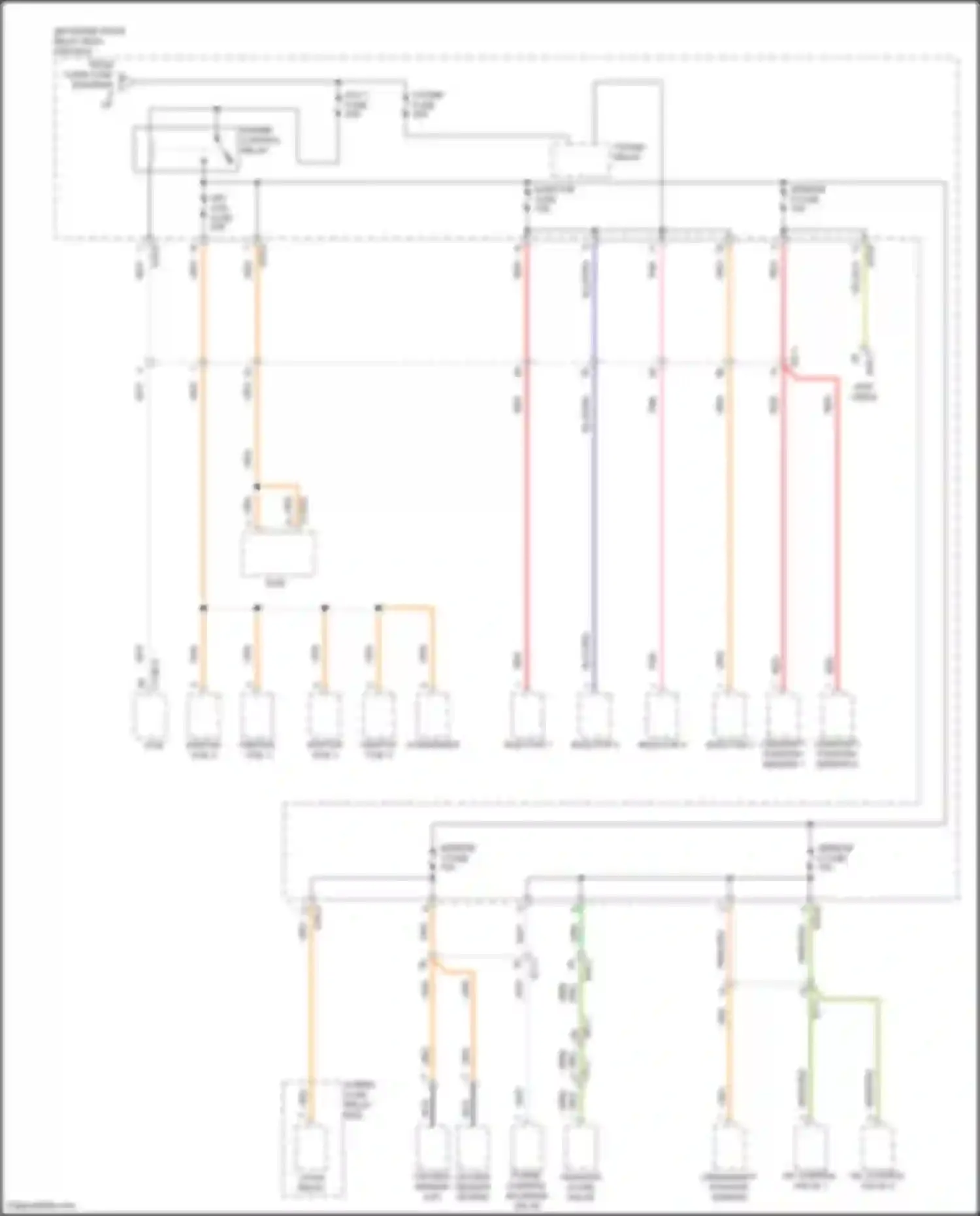 K5 Kia I facelift (2013-2015): Power distribution circuit, hybrid (9 of 9)