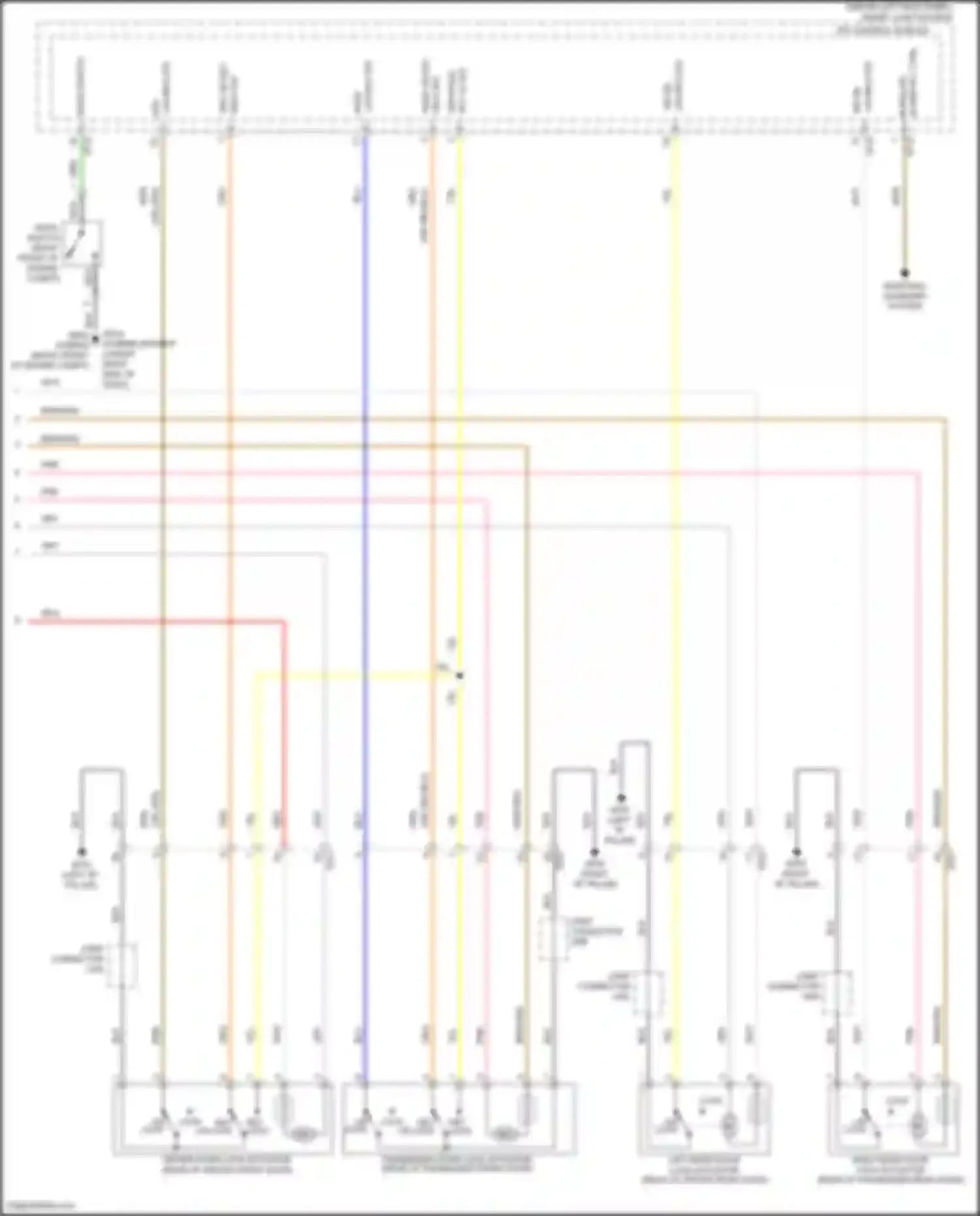 Wiring diagram drv dr key for Kia K5 I facelift (2013-2015)