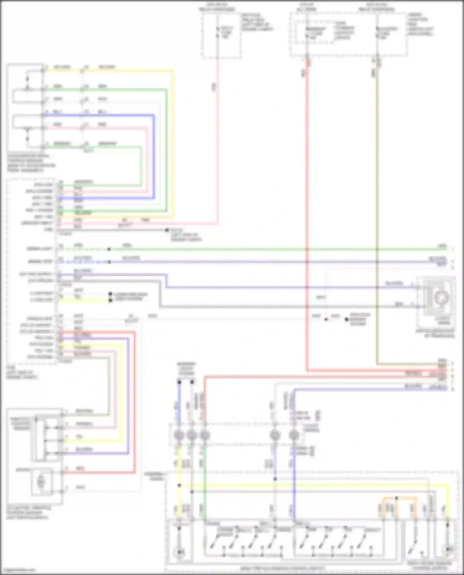 Wiring diagram blk for Kia K5 I facelift (2013-2015) (132 of 184)