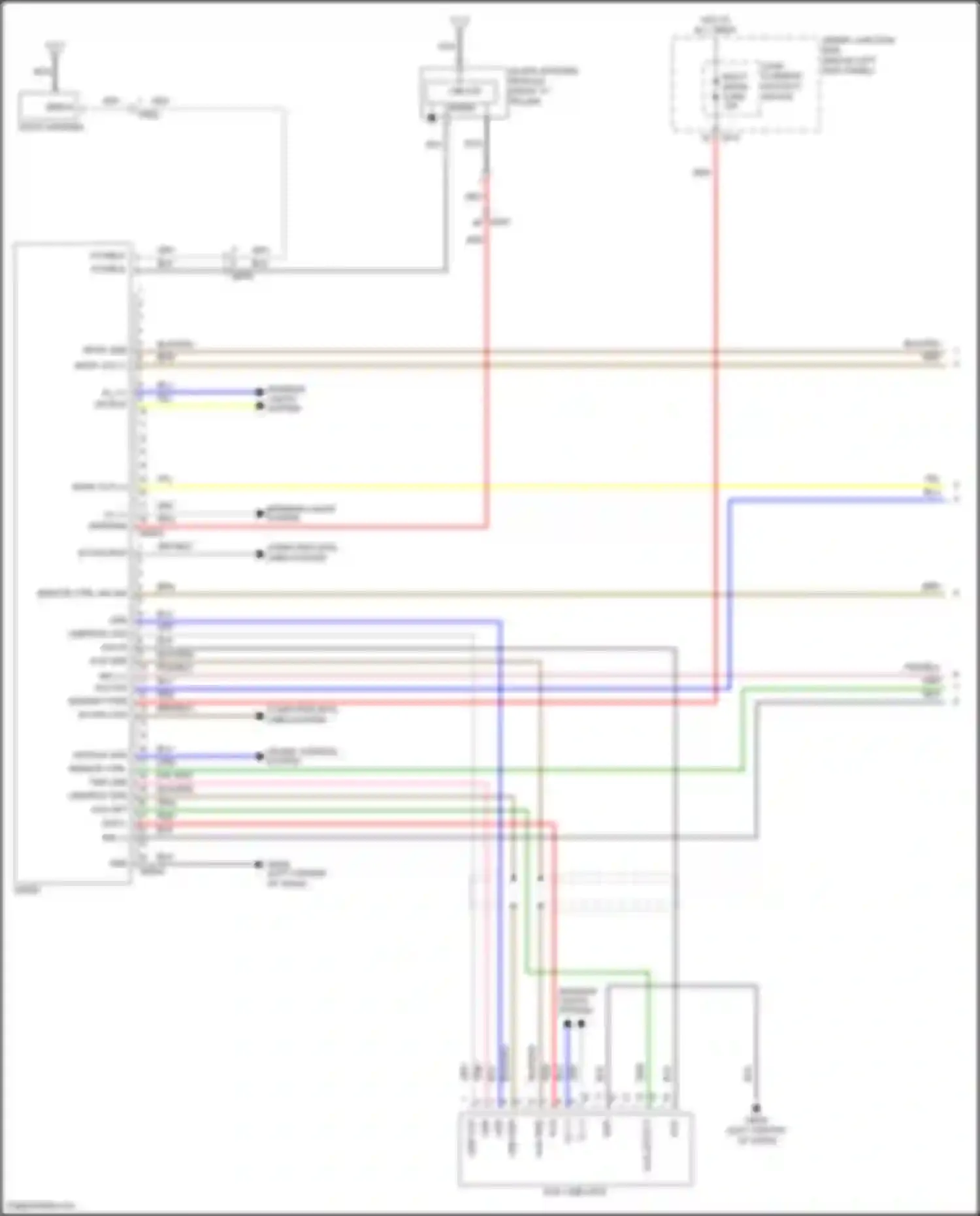 Wiring diagram blk for Kia K5 I facelift (2013-2015) (109 of 184)