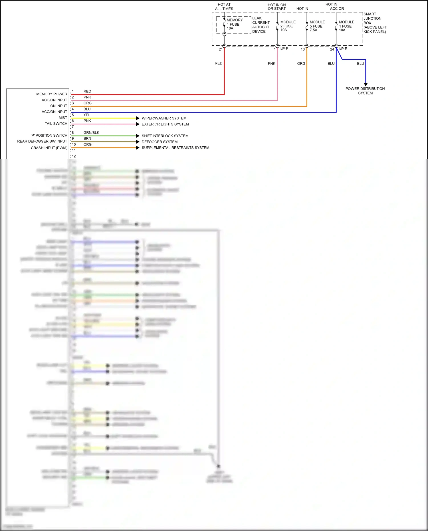 Kia K5 I facelift (2013-2015) blu wiring diagram  (23 of 170)