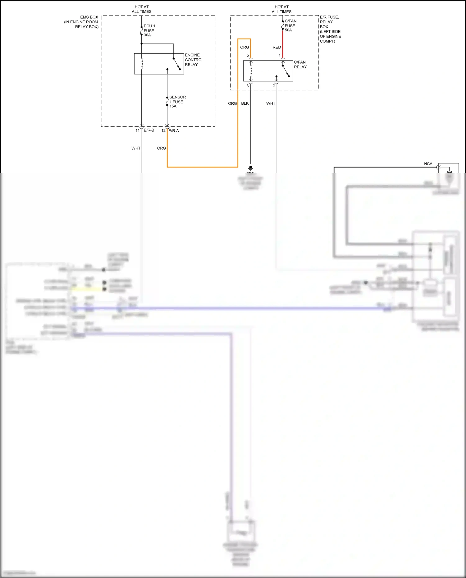 Kia K5 I facelift (2013-2015) blu wiring diagram  (142 of 170)
